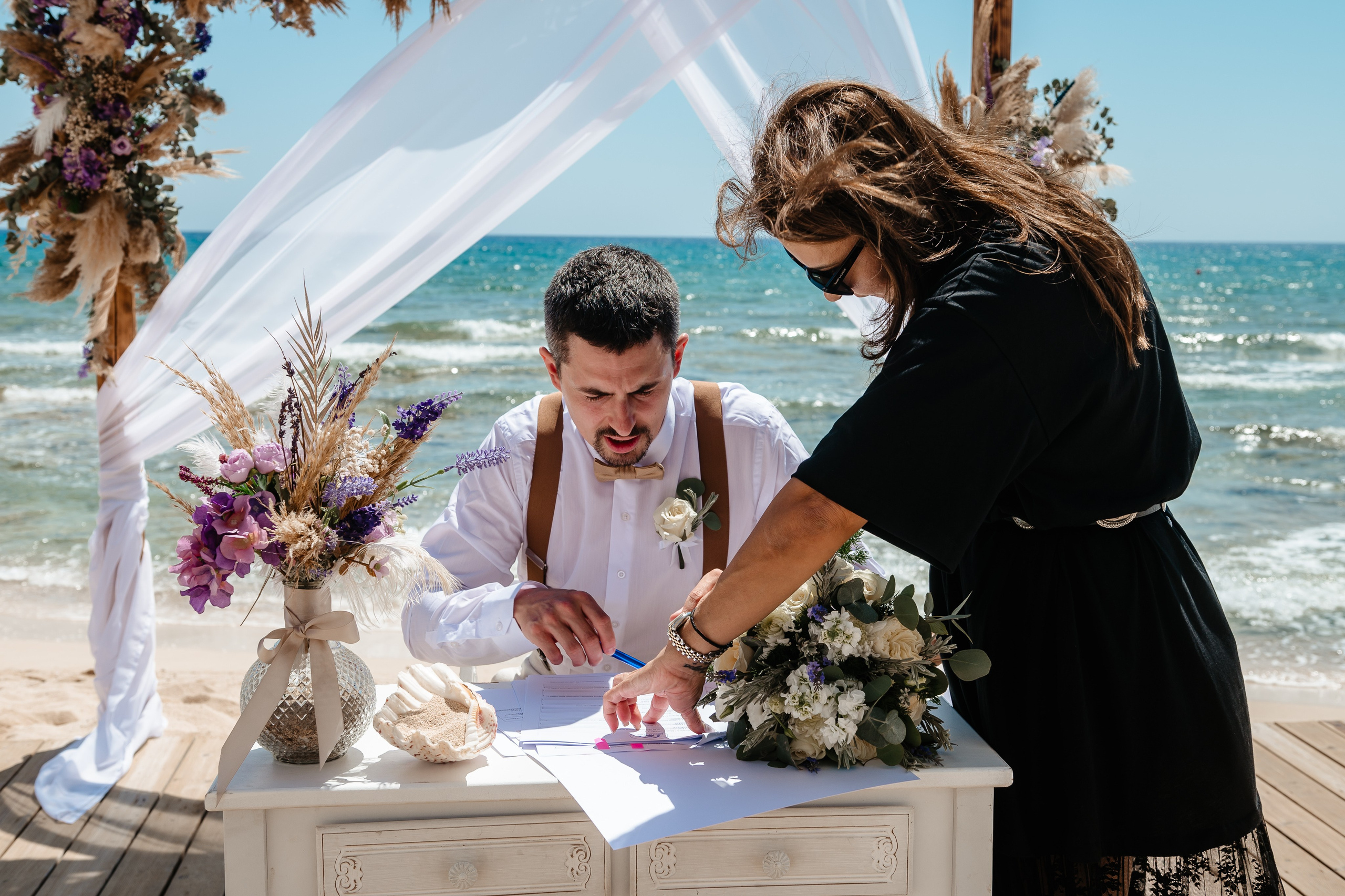 Sirens beach ceremony. AdrianOltean.wfolio.pro