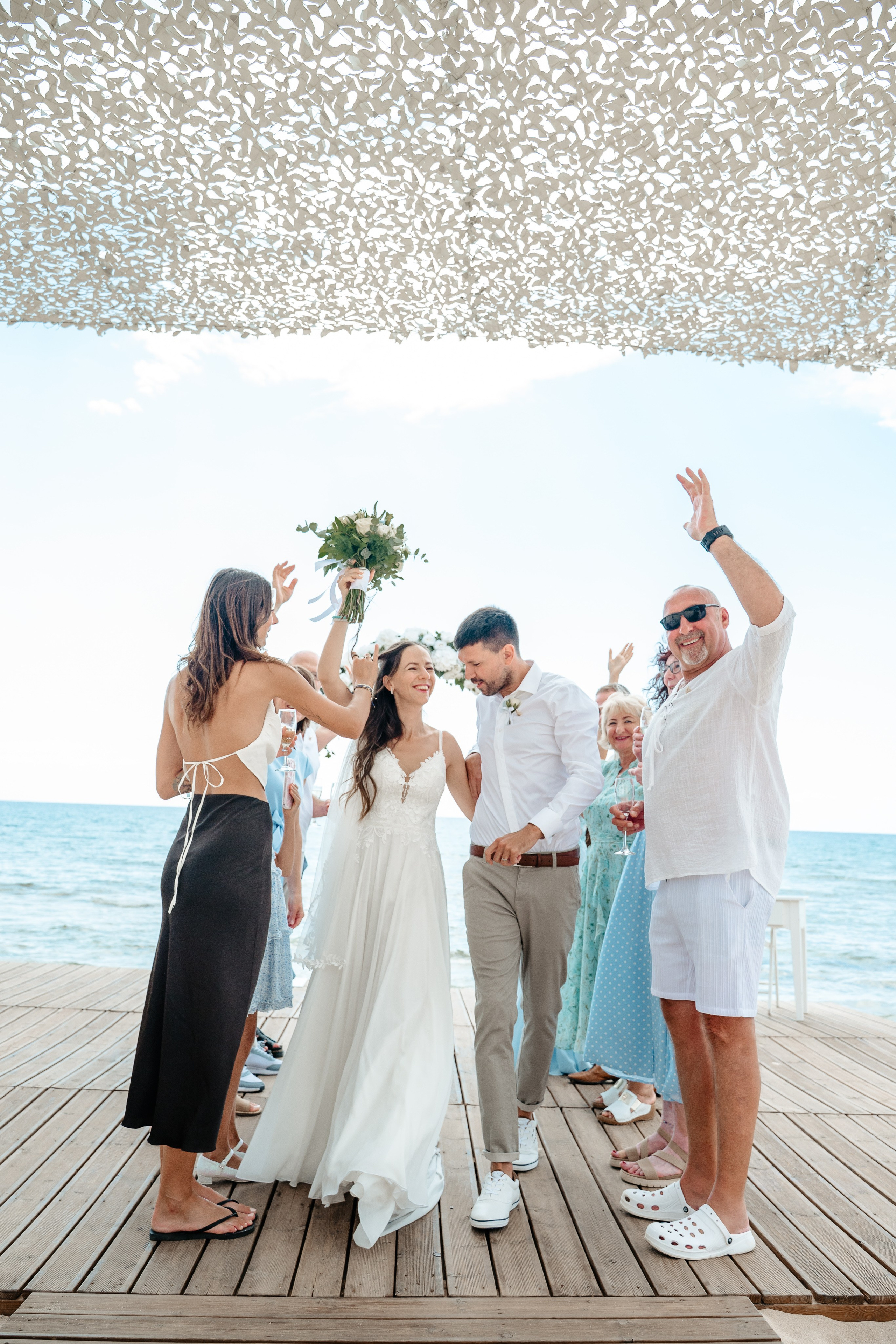 Sirens beach ceremony. AdrianOltean.wfolio.pro
