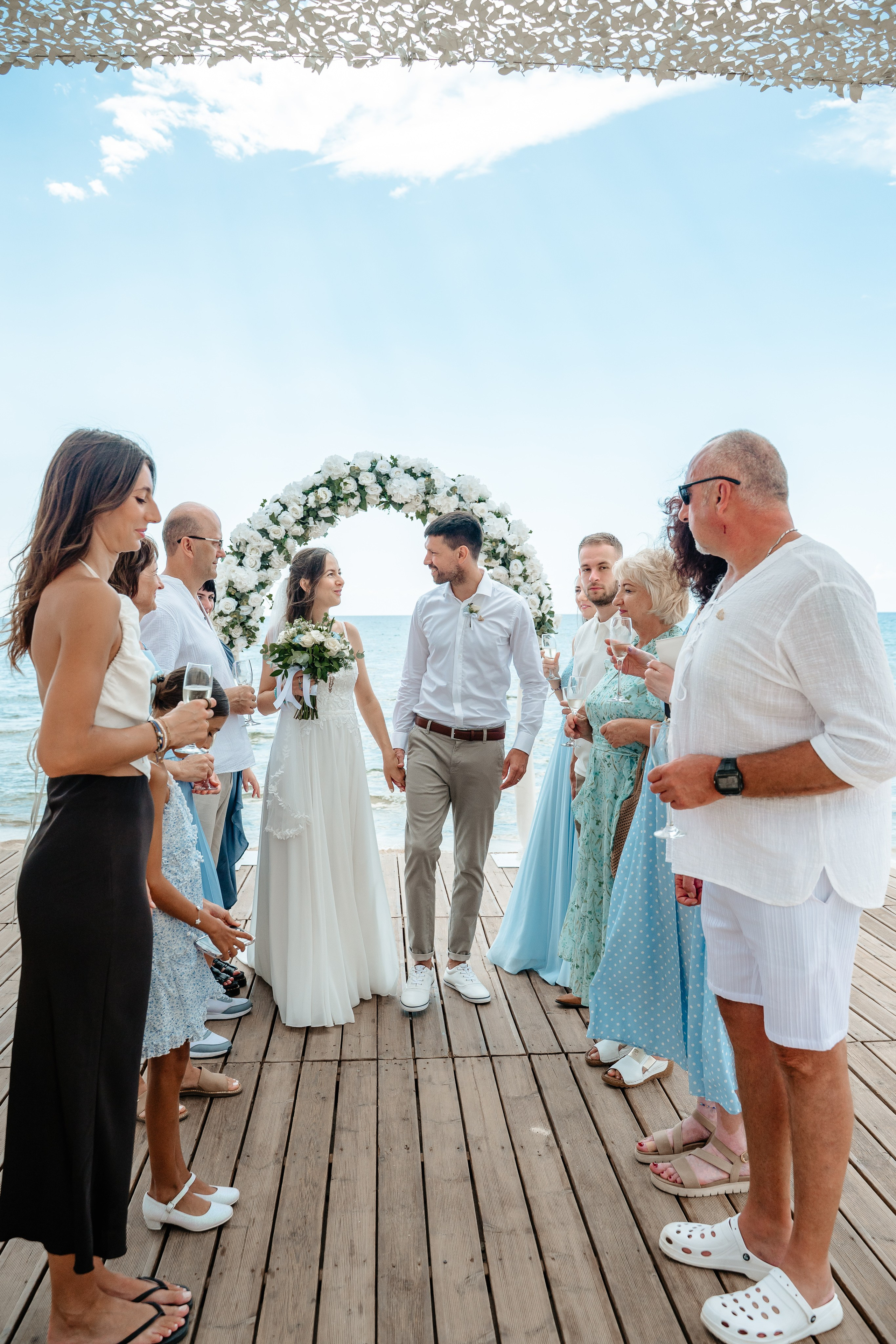 Sirens beach ceremony. AdrianOltean.wfolio.pro