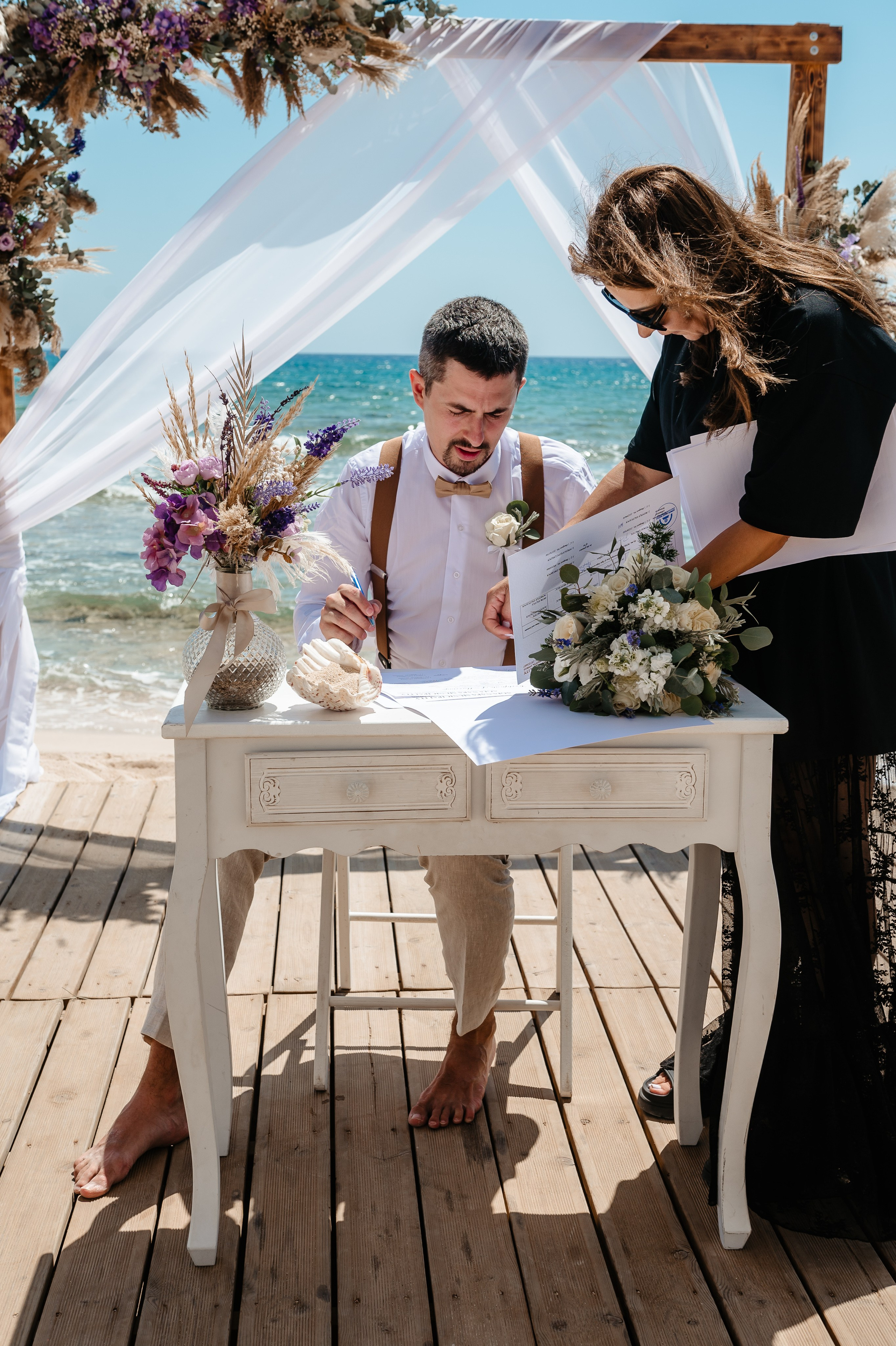 Sirens beach ceremony. AdrianOltean.wfolio.pro