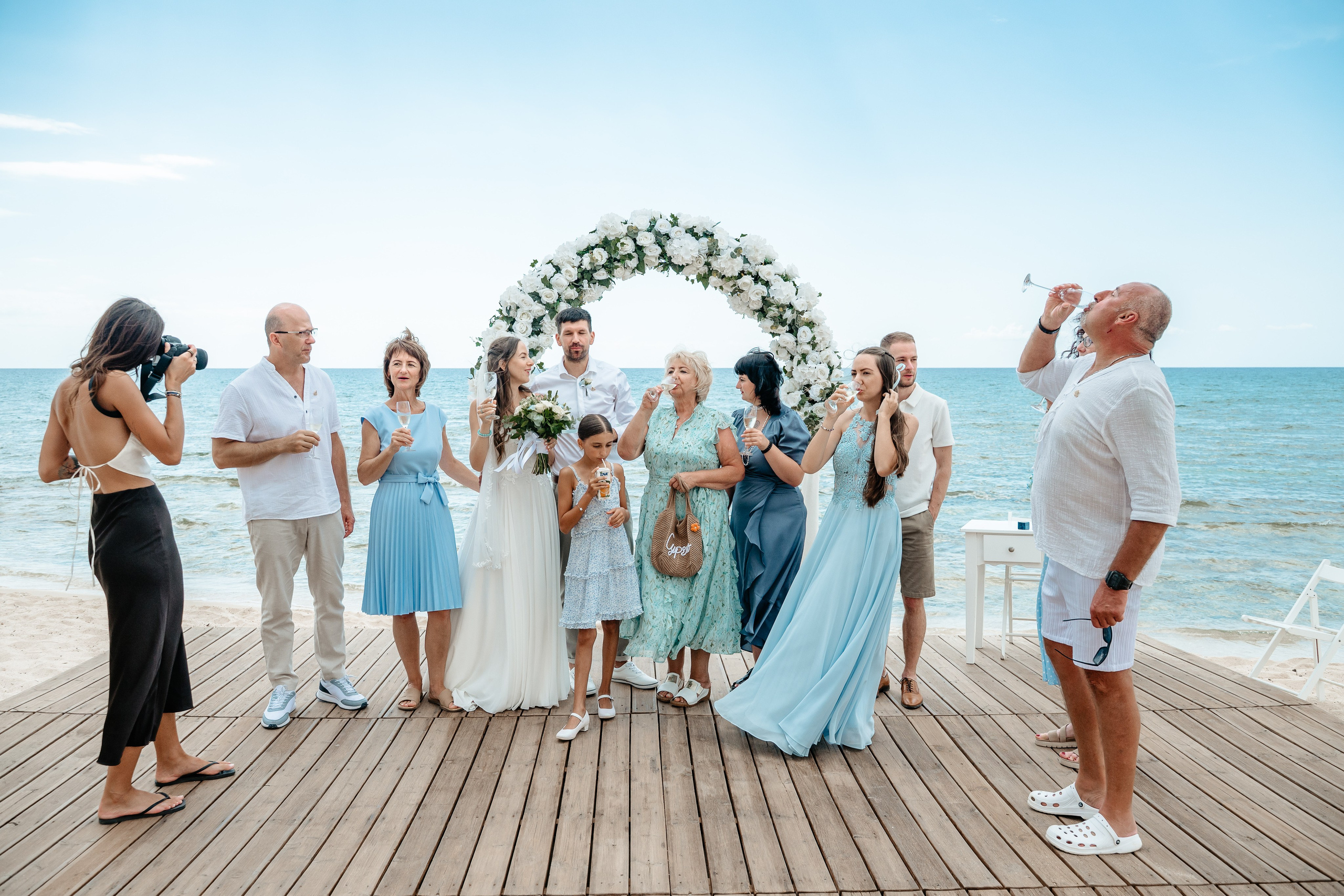 Sirens beach ceremony. AdrianOltean.wfolio.pro