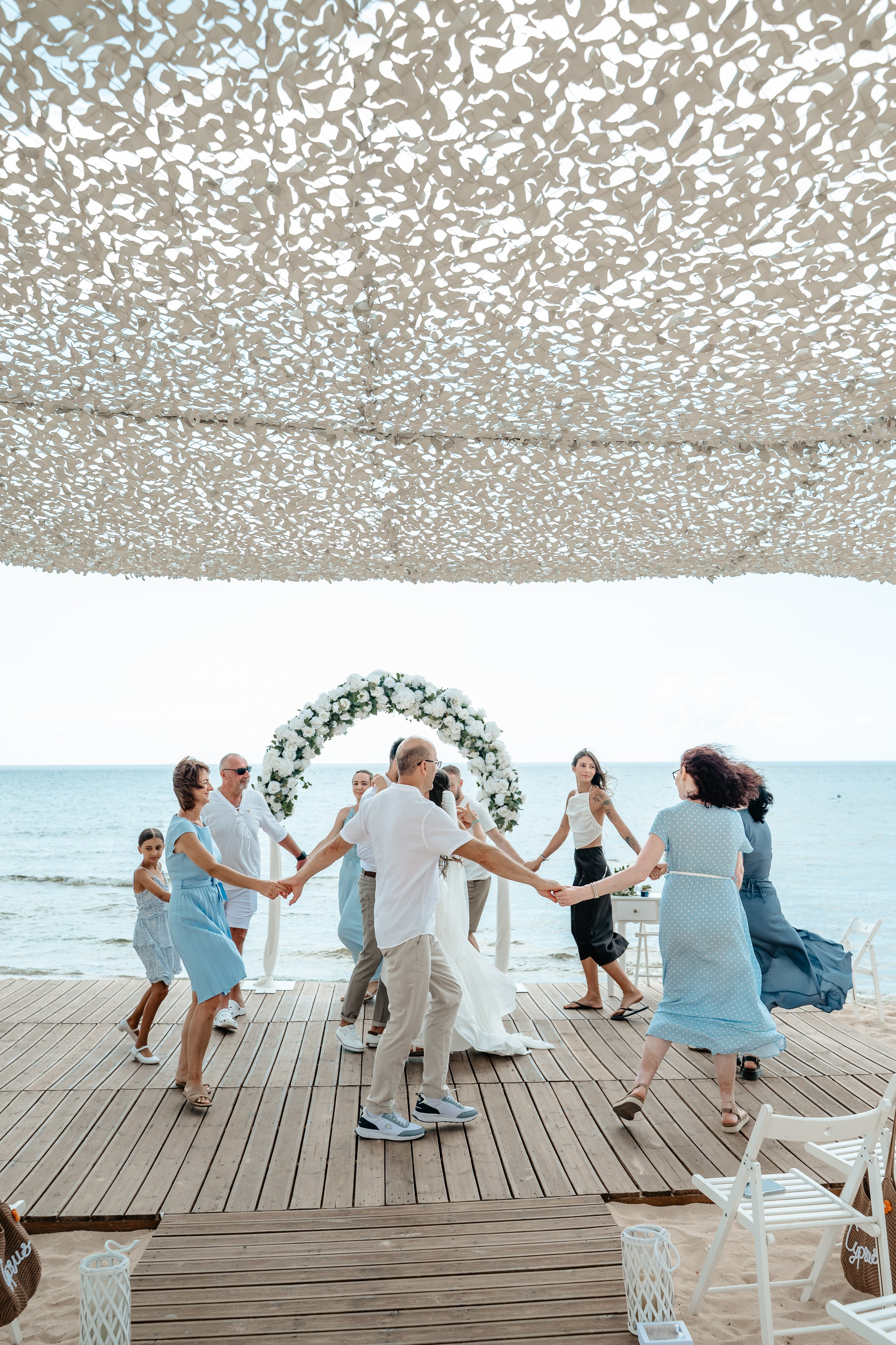 Sirens beach ceremony. AdrianOltean.wfolio.pro