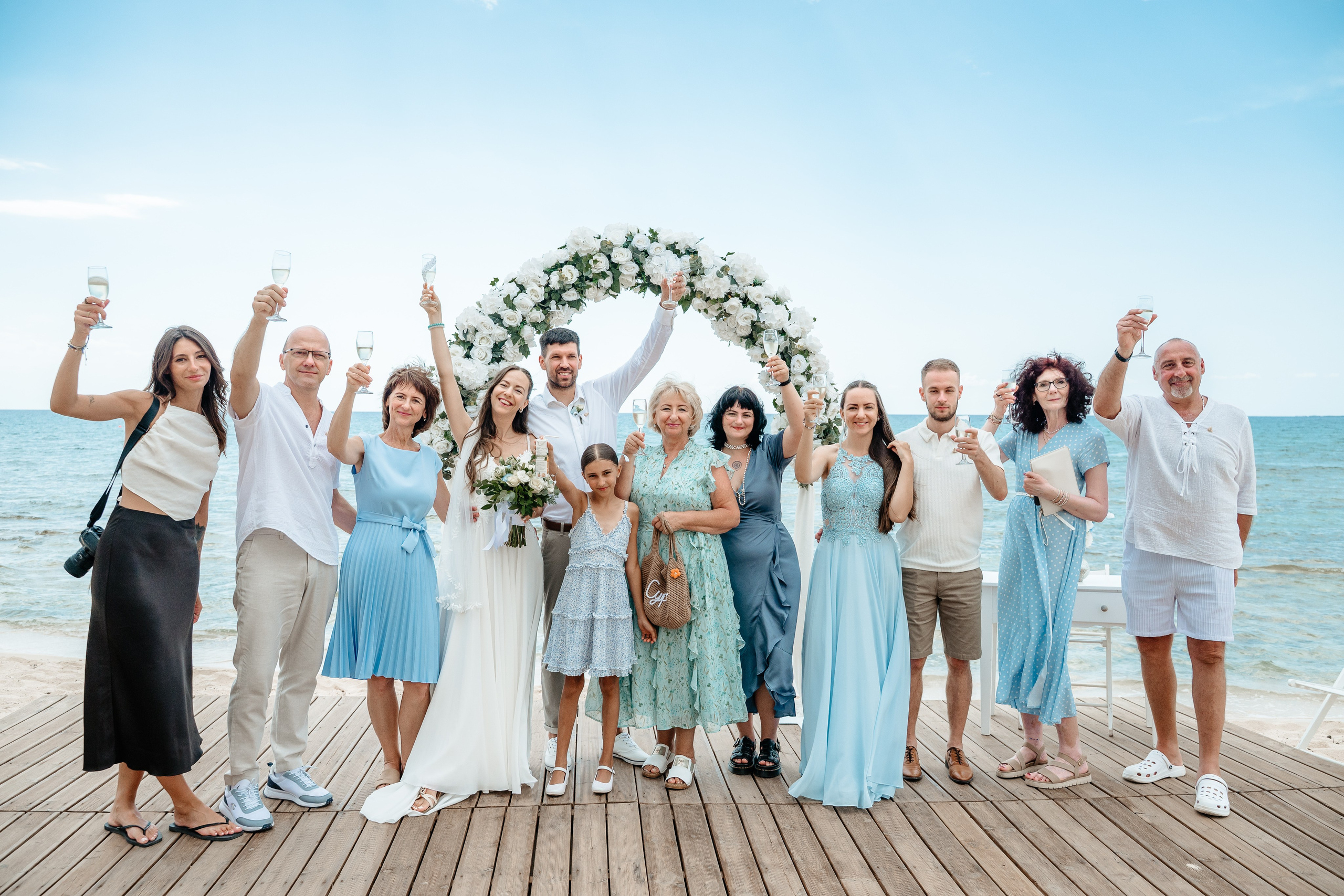 Sirens beach ceremony. AdrianOltean.wfolio.pro