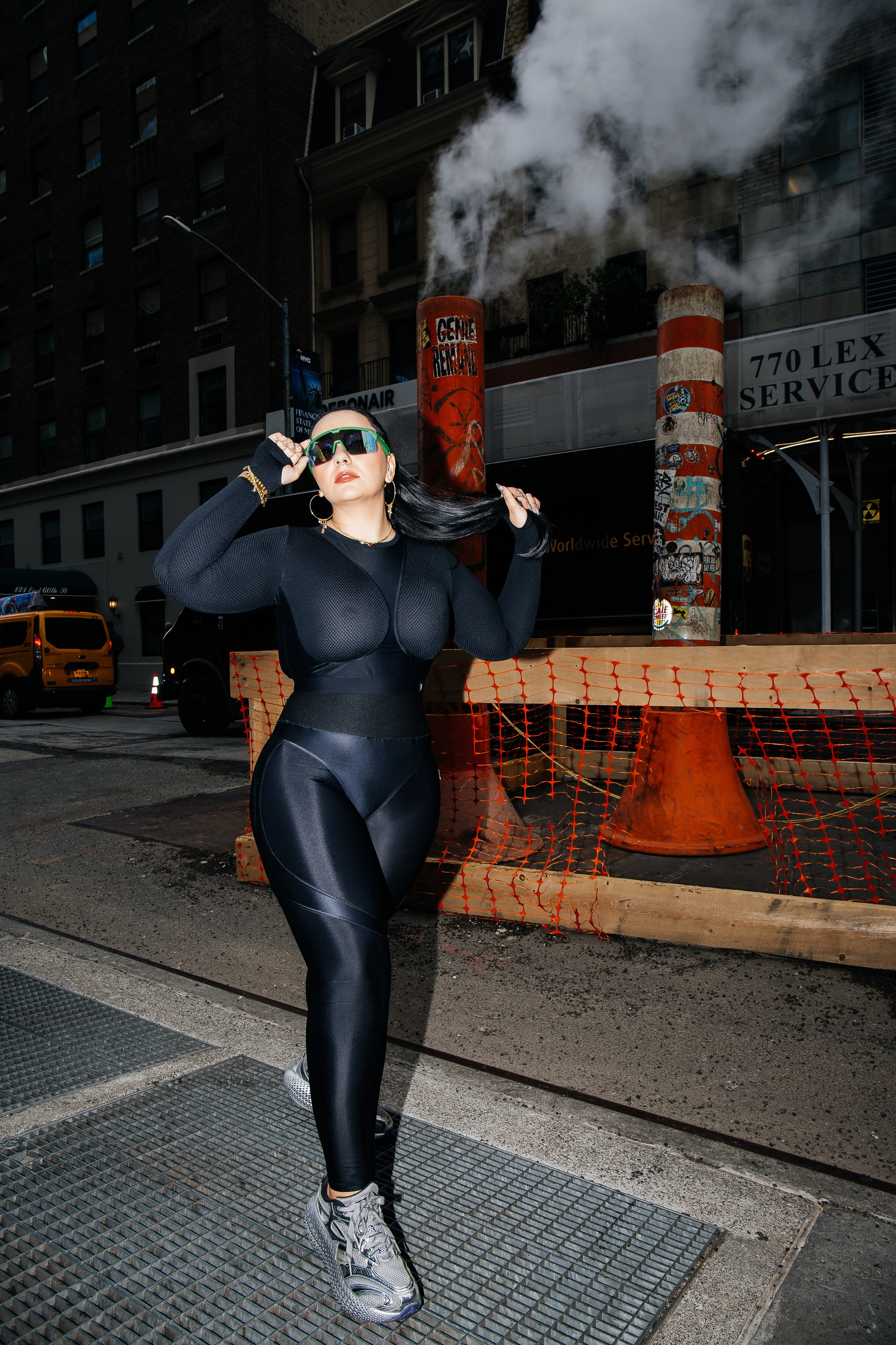 Portrait.Woman.Street. Photographer NYC