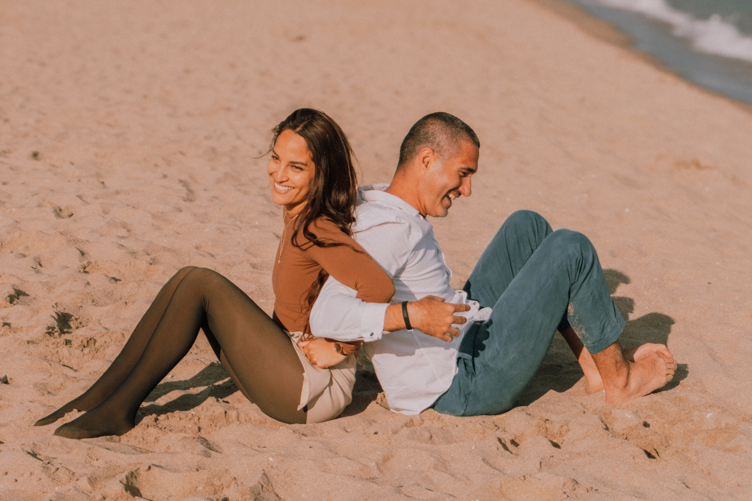 Sesión familiar en la playa. Fotografía profesional en Calafell - Elena Medvedeva