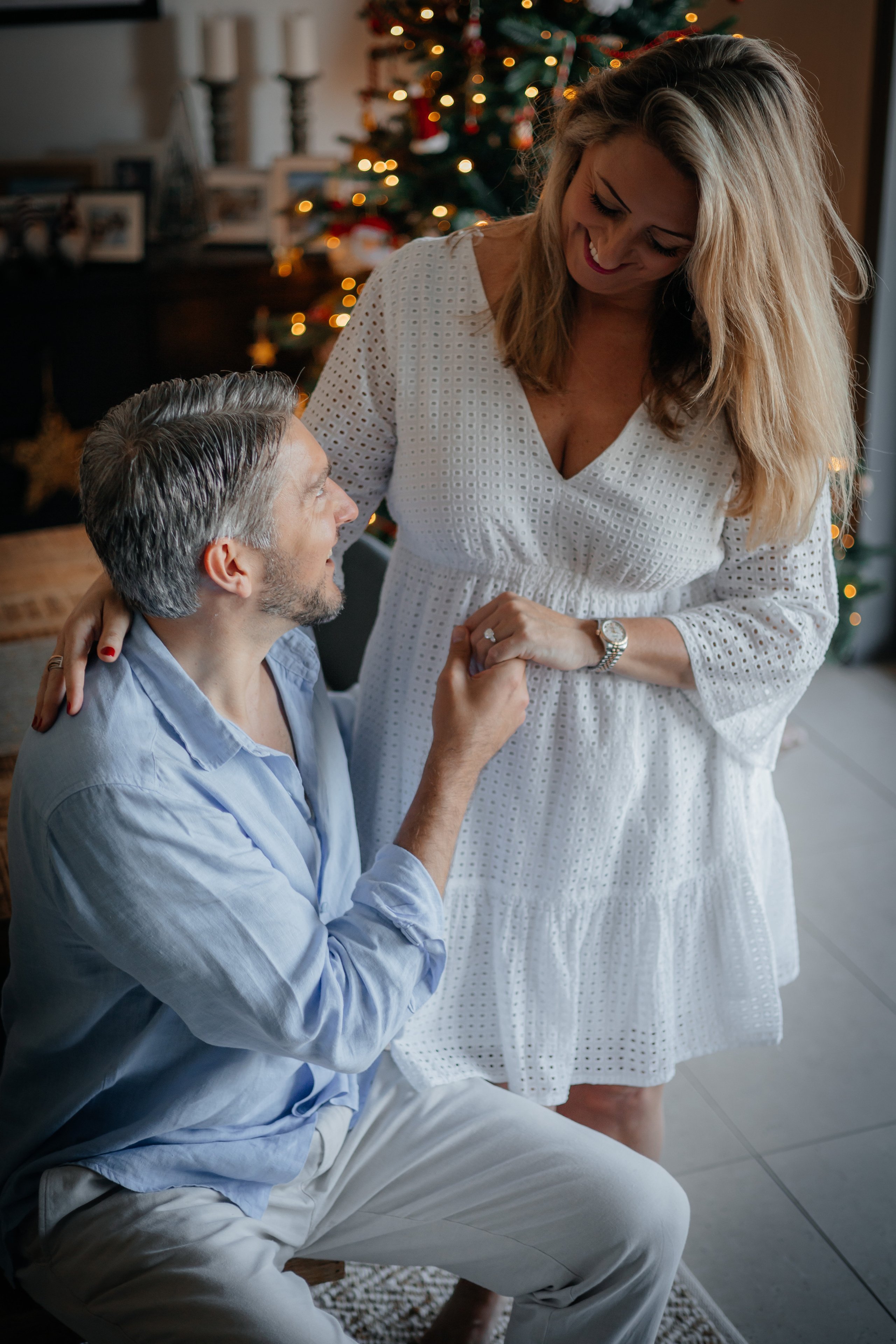 Christmas engagement. Mayya Makarova Photography | Family Photographer Abu Dhabi