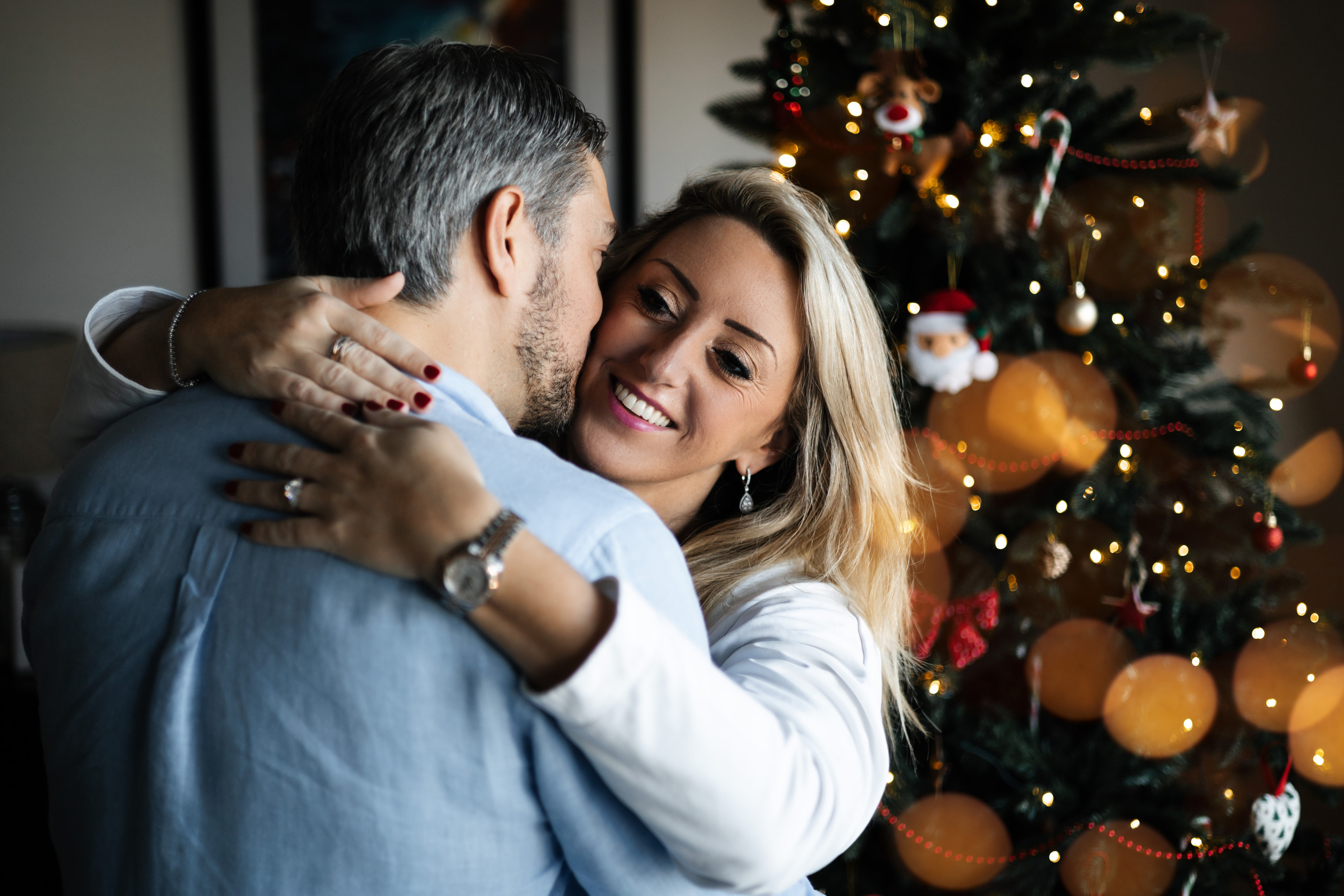 Christmas engagement. Mayya Makarova Photography | Family Photographer Abu Dhabi