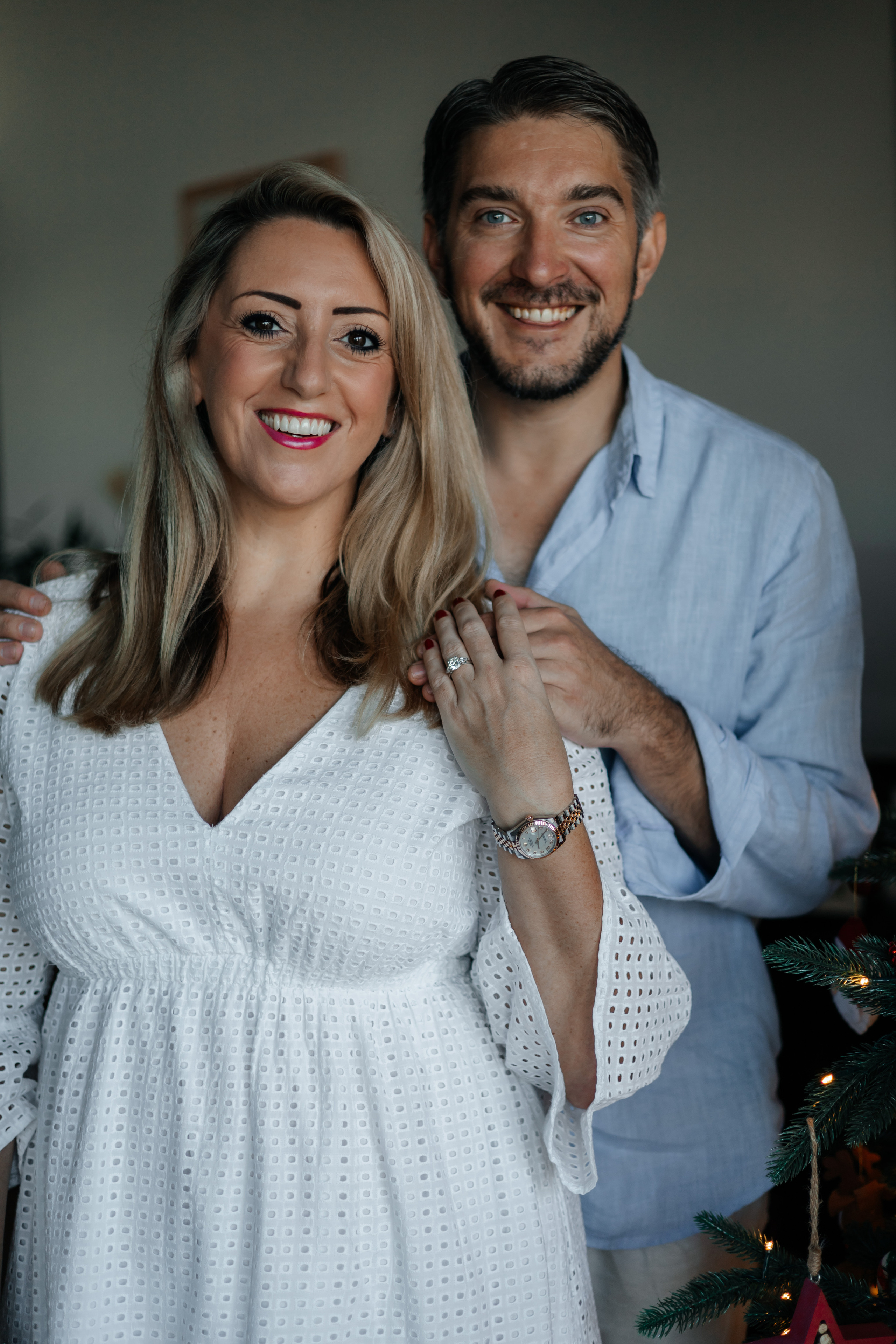 Christmas engagement. Mayya Makarova Photography | Family Photographer Abu Dhabi