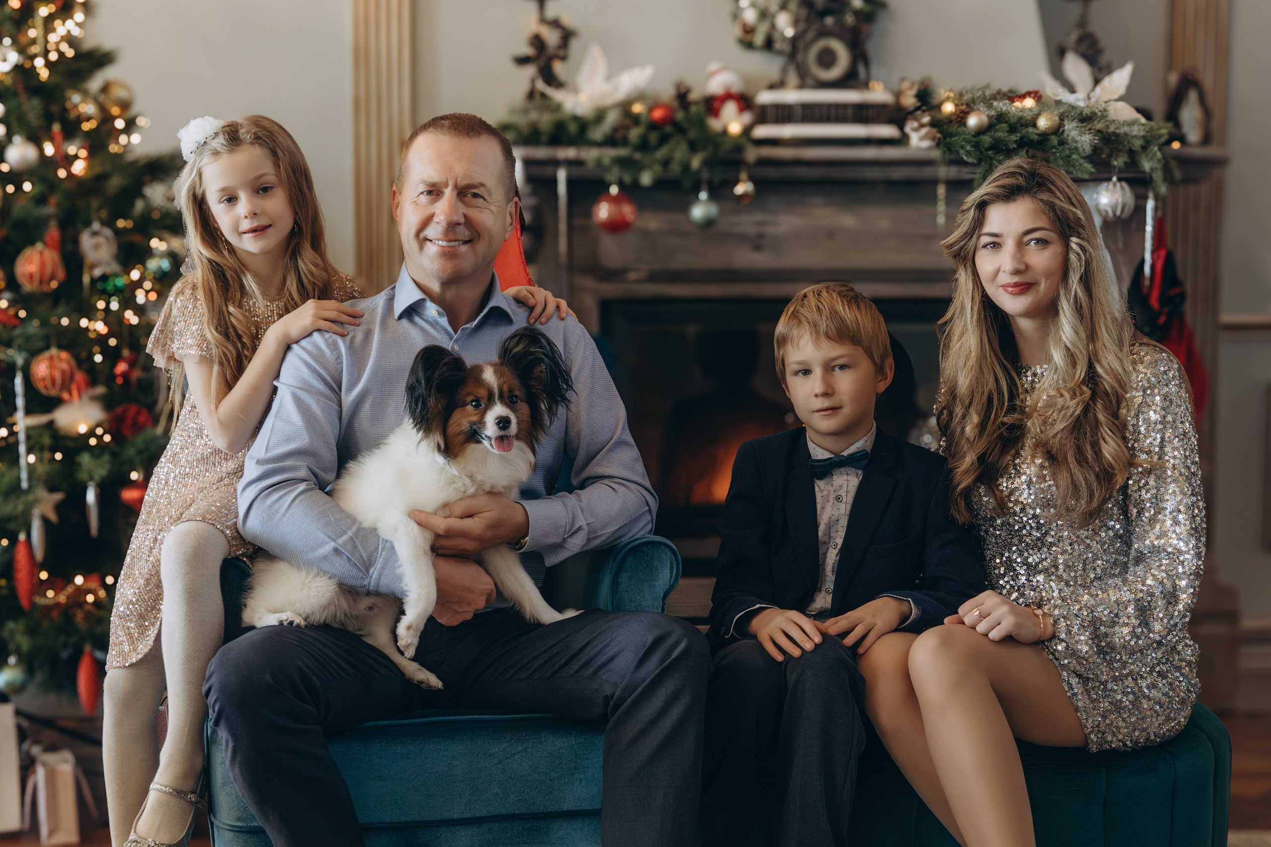 XMAS FAMILY SHOOTING. PHOTOGRAPHER IN ITALY