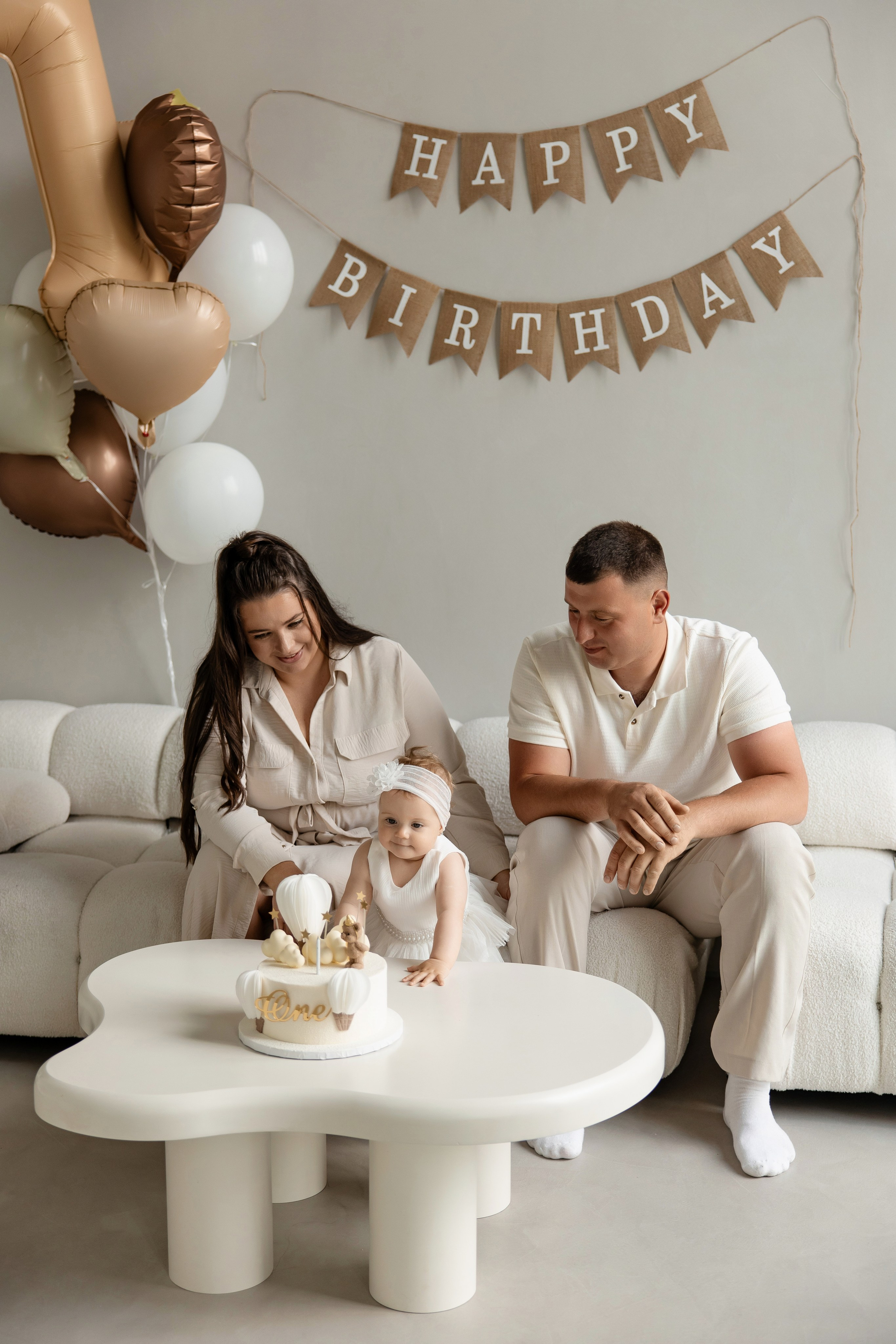 Варя 1 рік. Весільний, сімейний фотограф Варшава