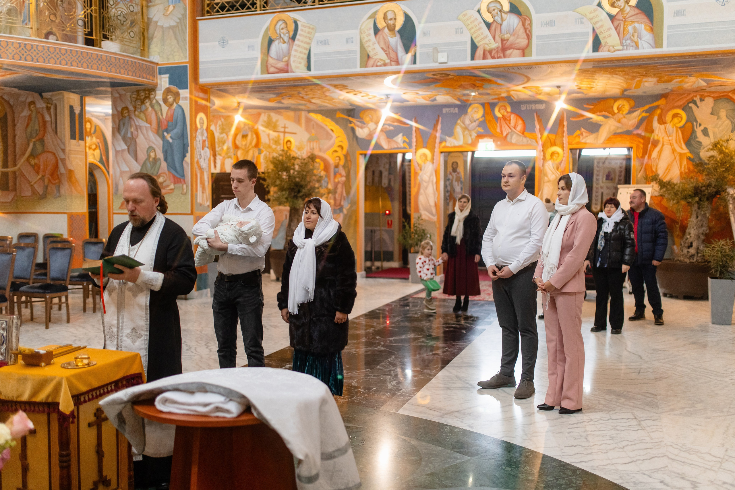 Хрещення Моніки. Весільний, сімейний фотограф Варшава