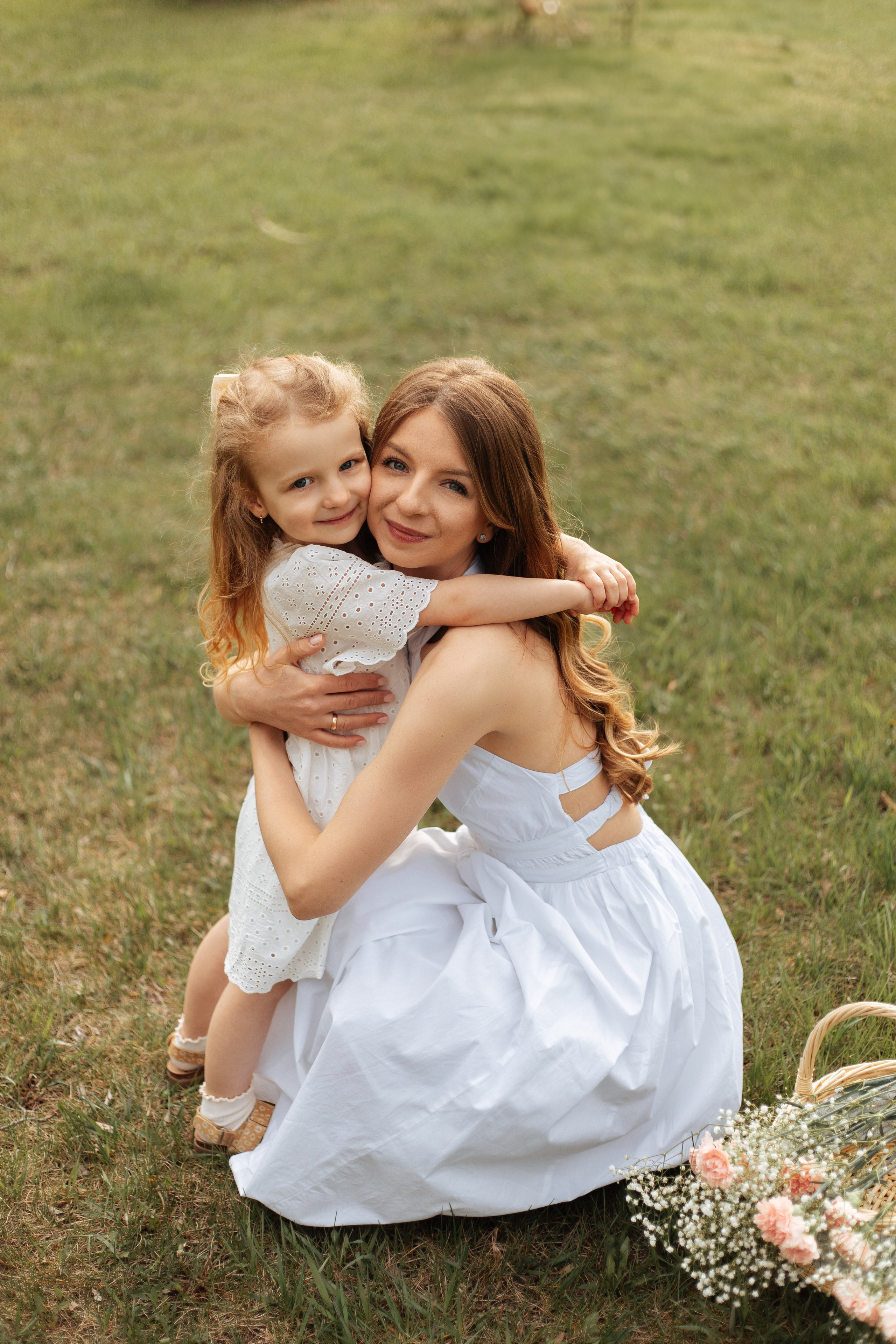 Mother & daughter story. Home