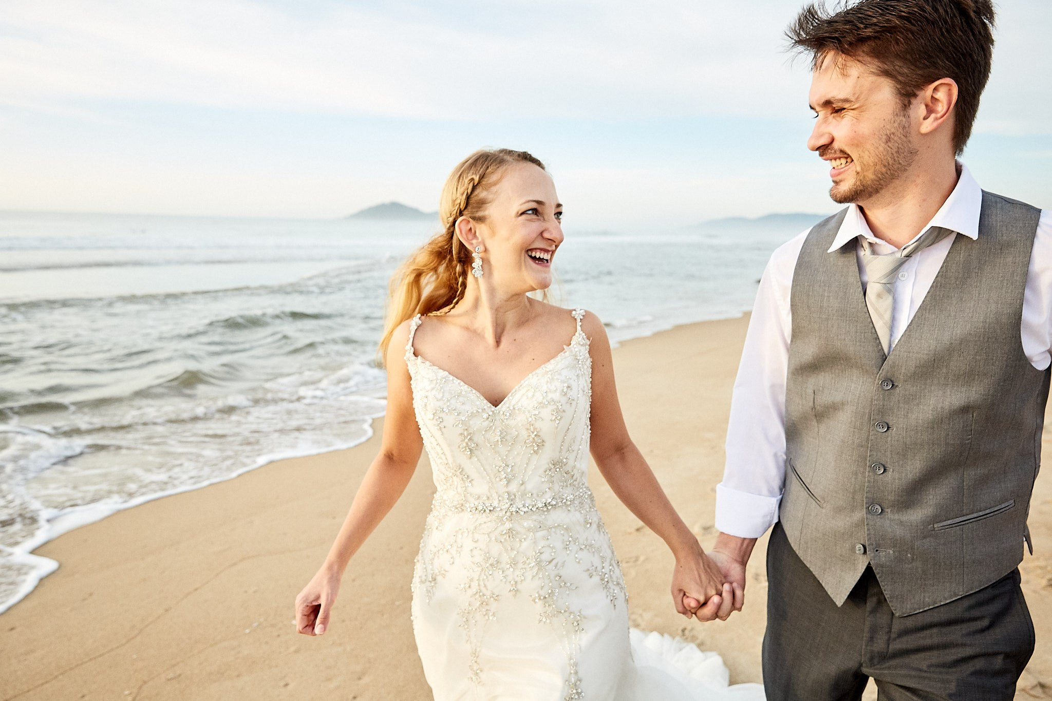 Trash The Dress Edna e Marco Túlio. Fotógrafo de casamentos em Florianópolis