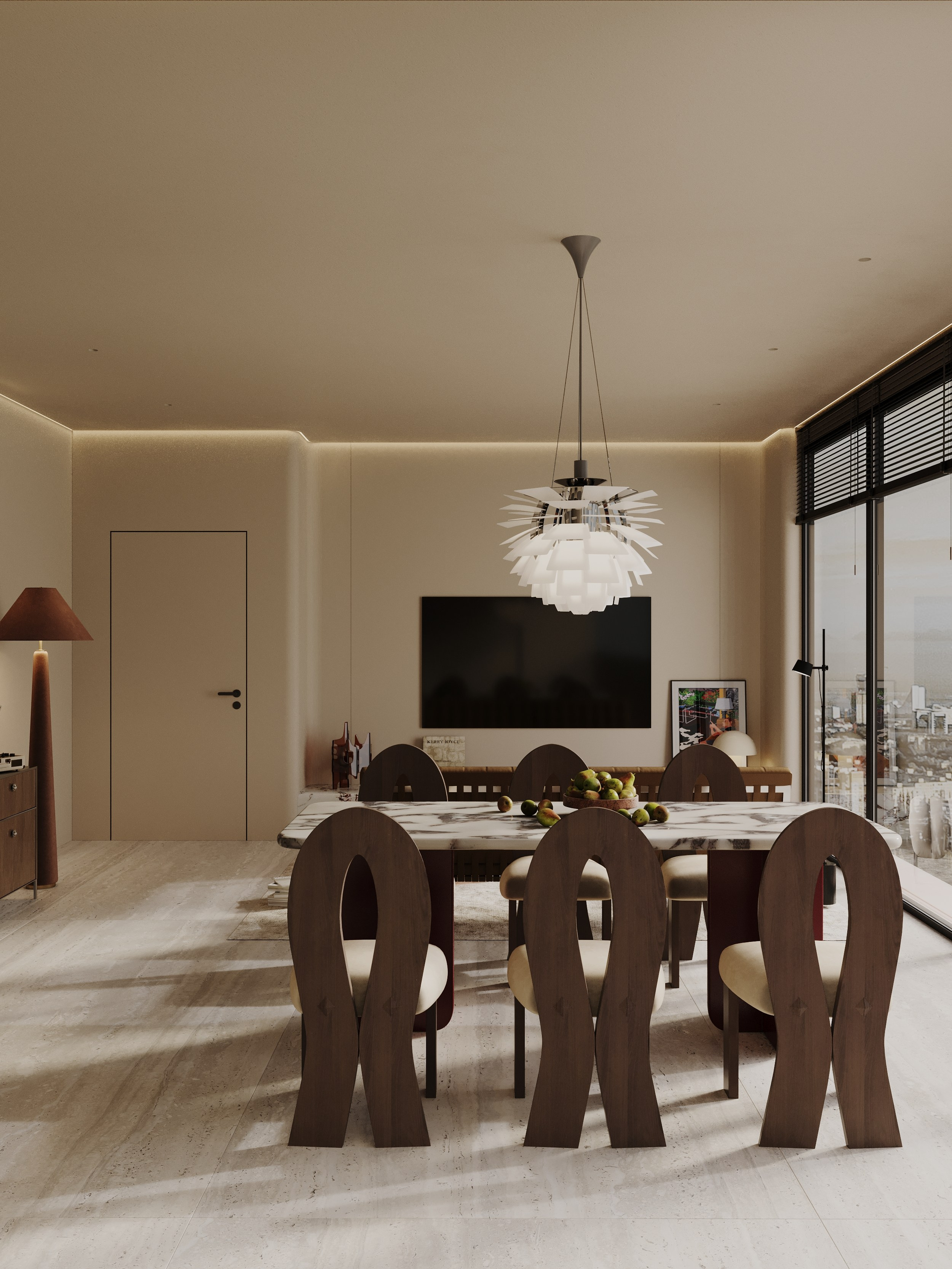 AS [Midcentury vibes]. Anastasia Sorochin| 3d Visualization