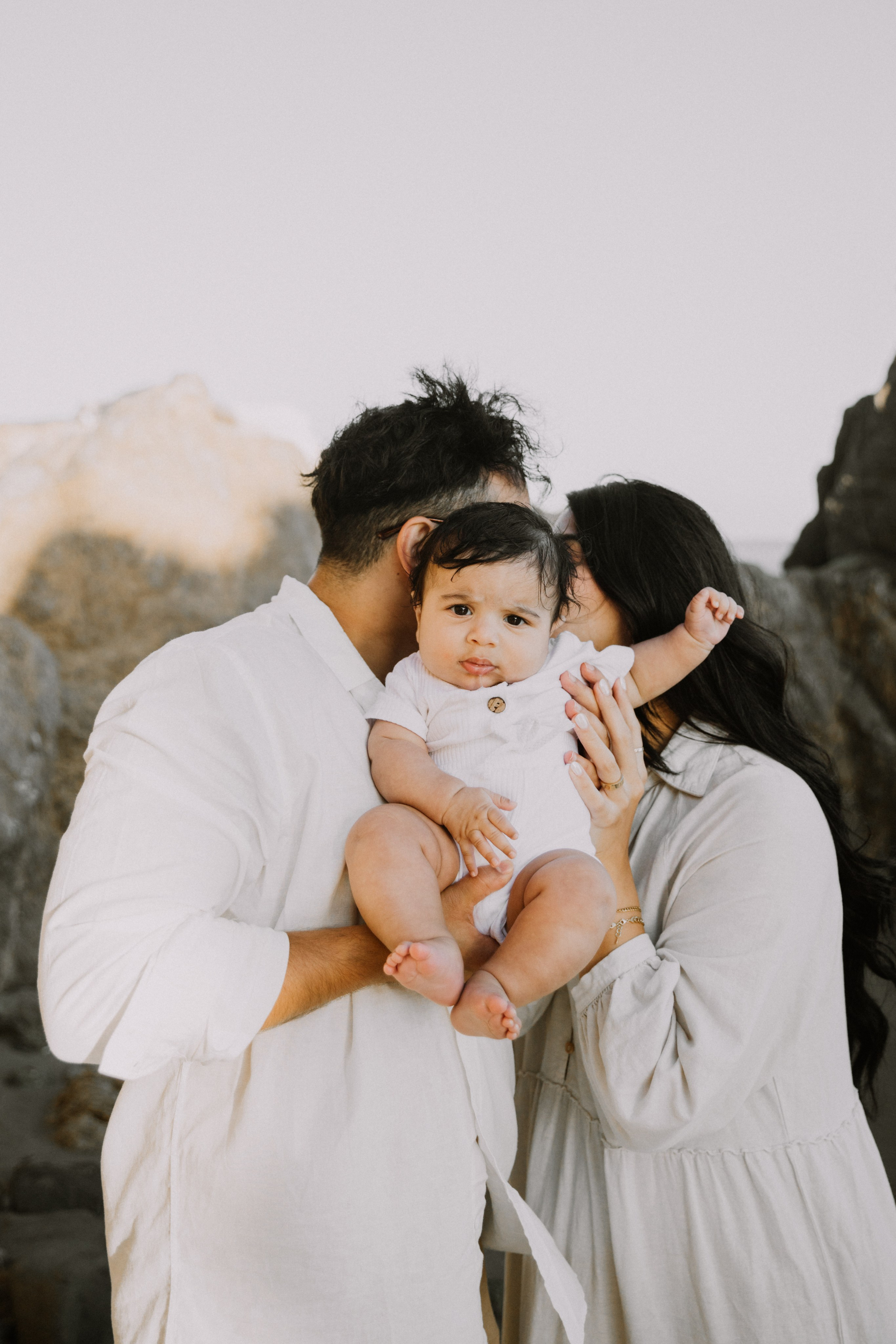 Family Photoshoot at El Matador Beach, Malibu | Taya Frank. Southern California Family and Couple Photographer
