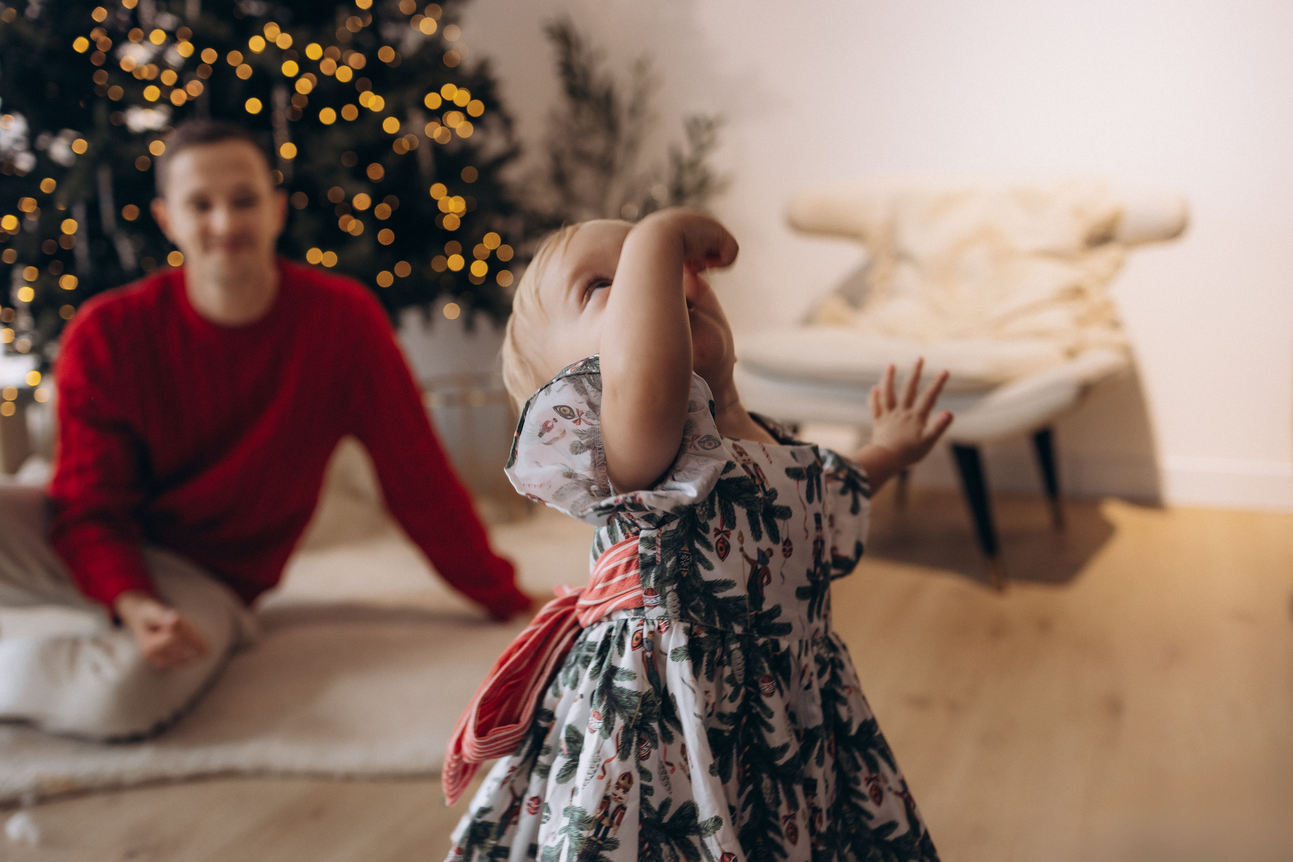 Family Christmas. Фотограф родов, семей и новорожденных малышей в Дубае