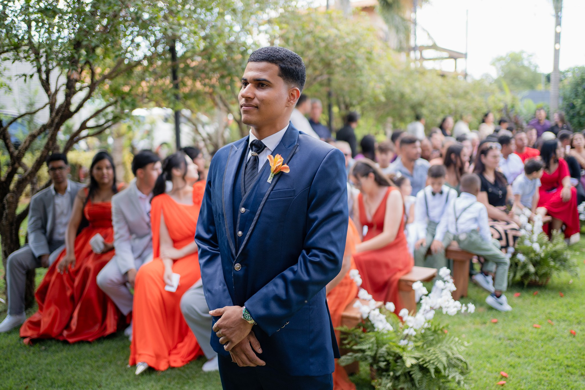 Larissa & Vinicius — Espaço Faveral / Aararaquara. Robson Colaço