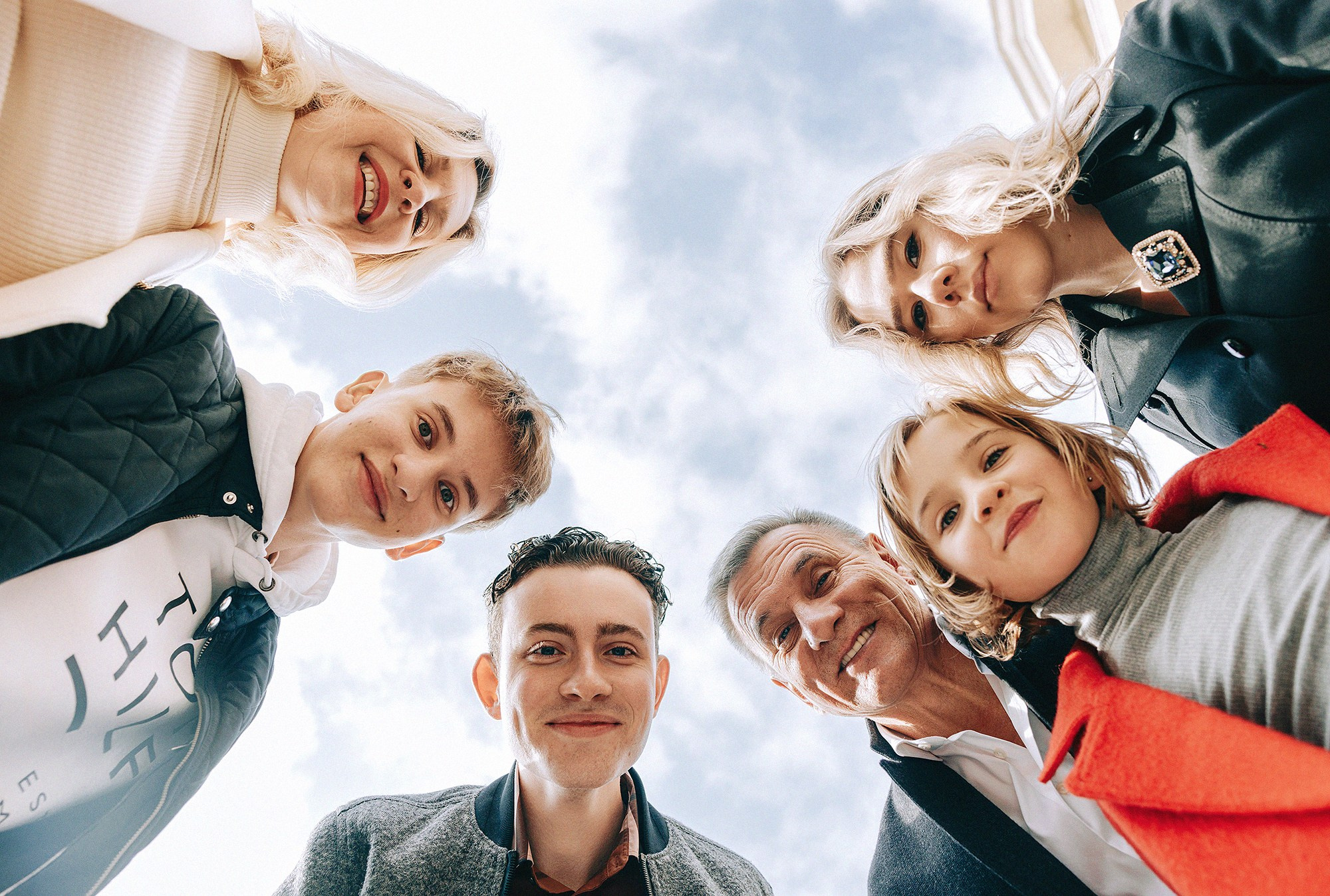 Наталья с семьей. Family and wedding photographer in Prague Natalia Fedori