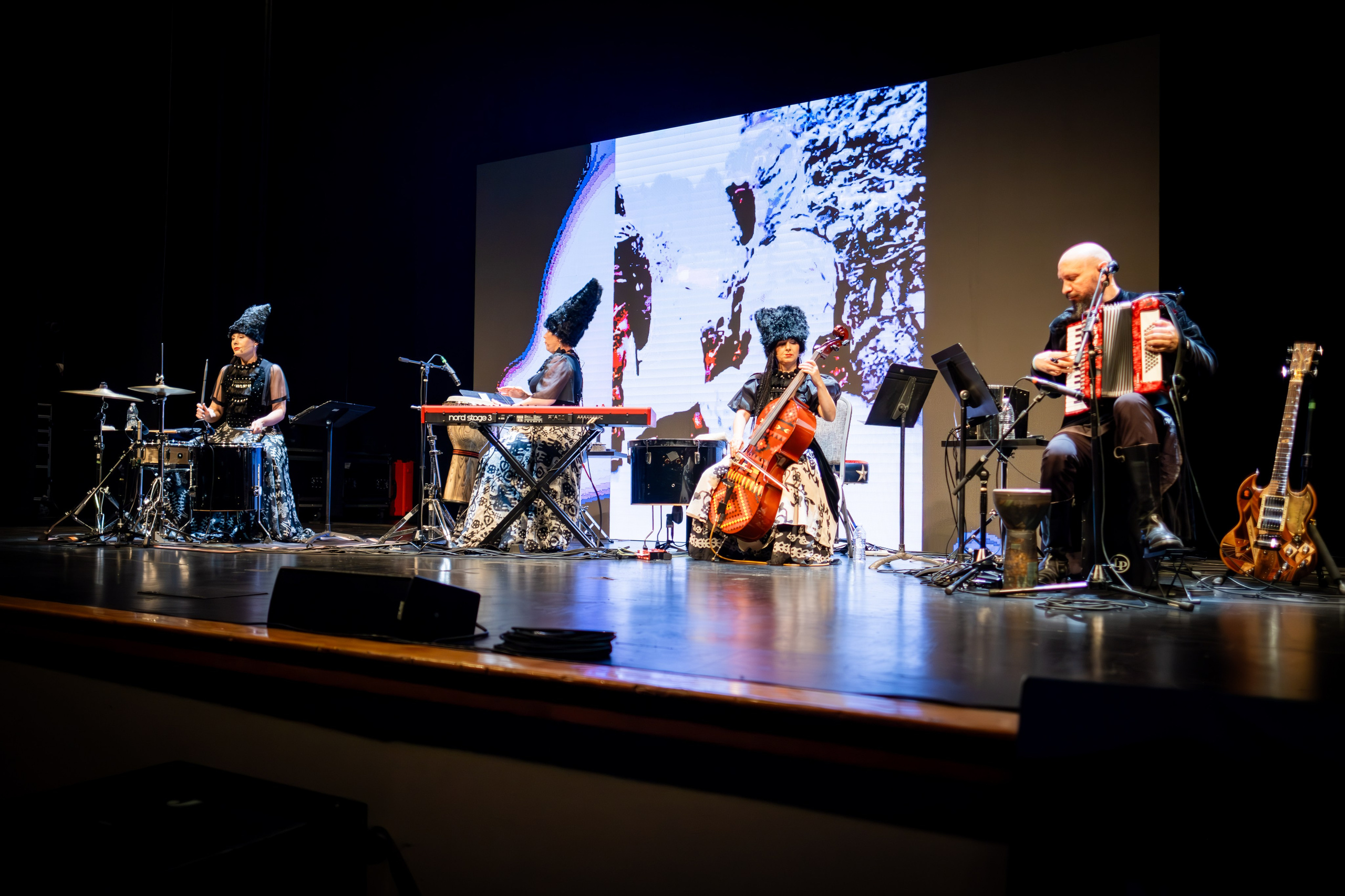DAKHA BRAKHA. Reportage concert portrait photography in the San Francisco Bay Area