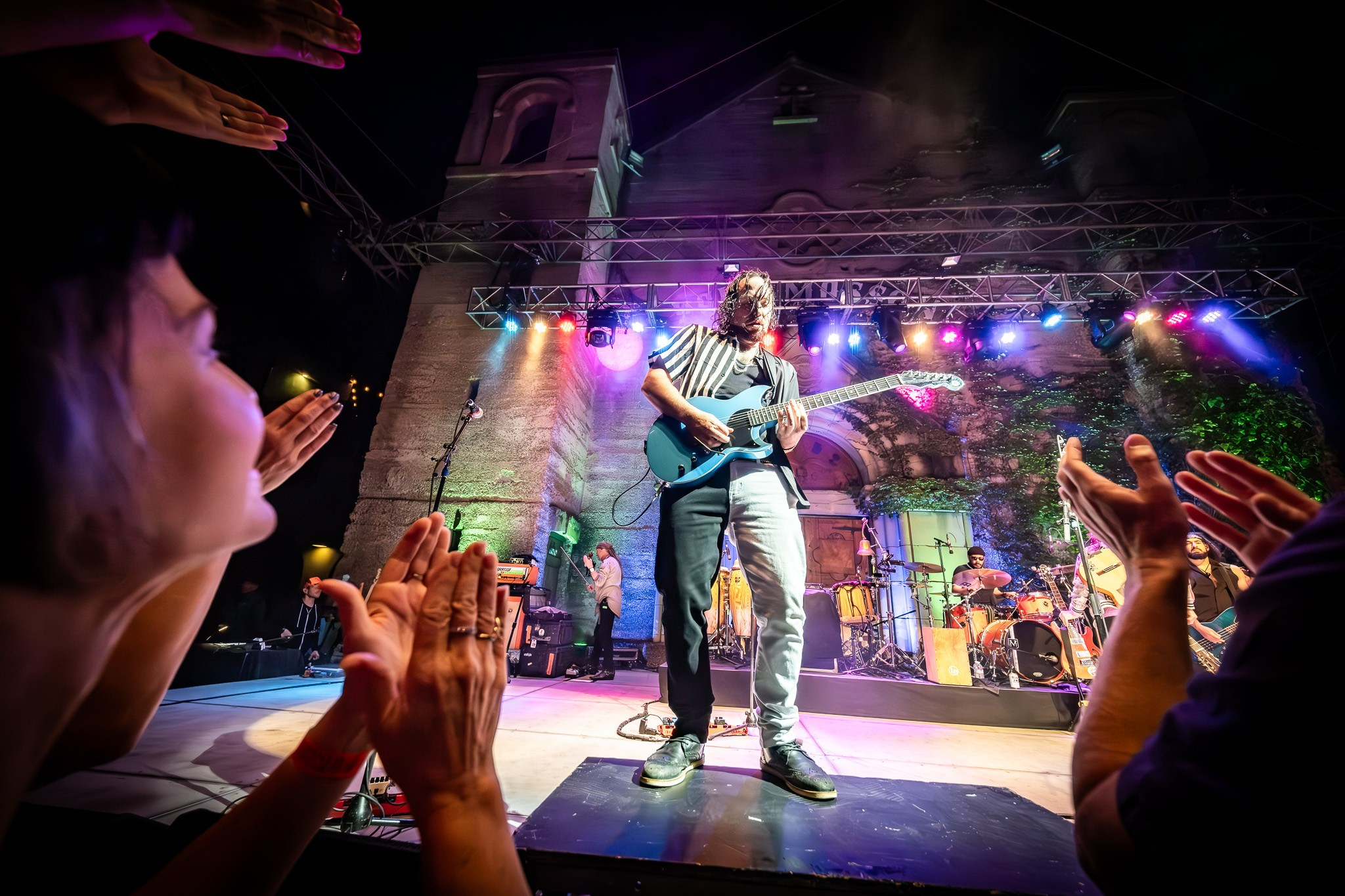 GOGOL BORDELLO / SARATOGA / CA. Reportage concert portrait photography in the San Francisco Bay Area