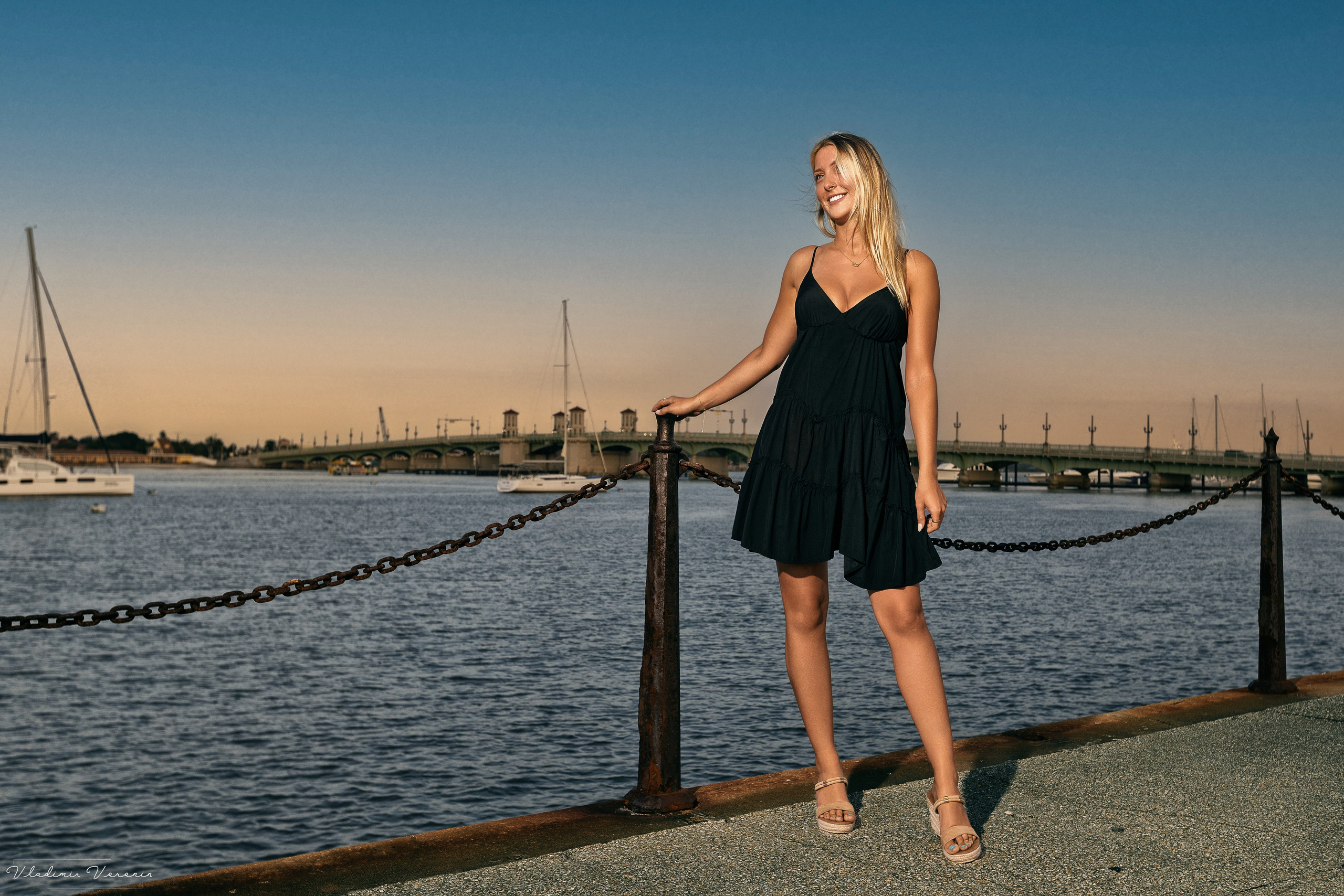 A portrait Zoey. Photographer St. Augustine