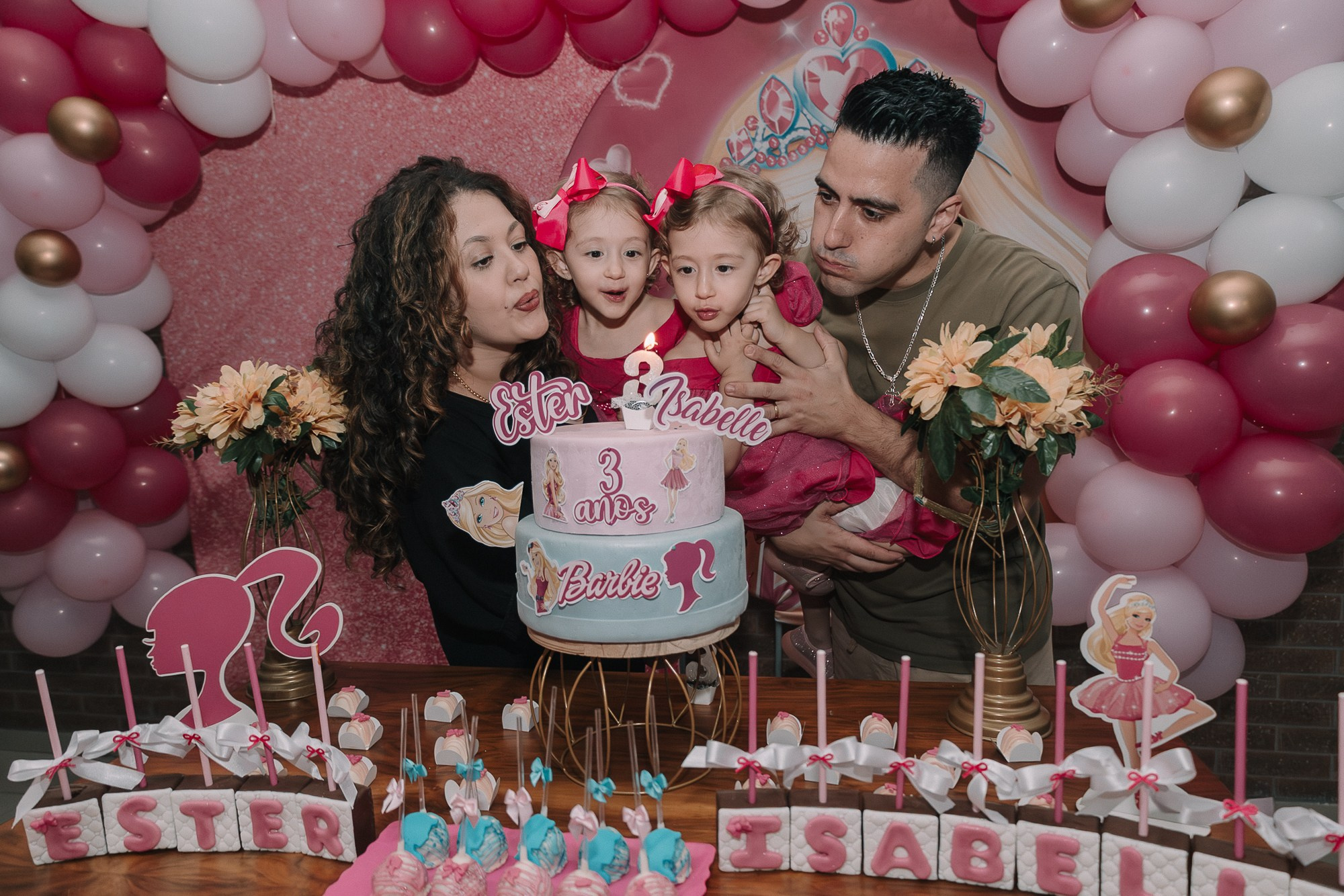 Aniversário Ester e Isabelle — 3 anos. Mareh Audiovisual