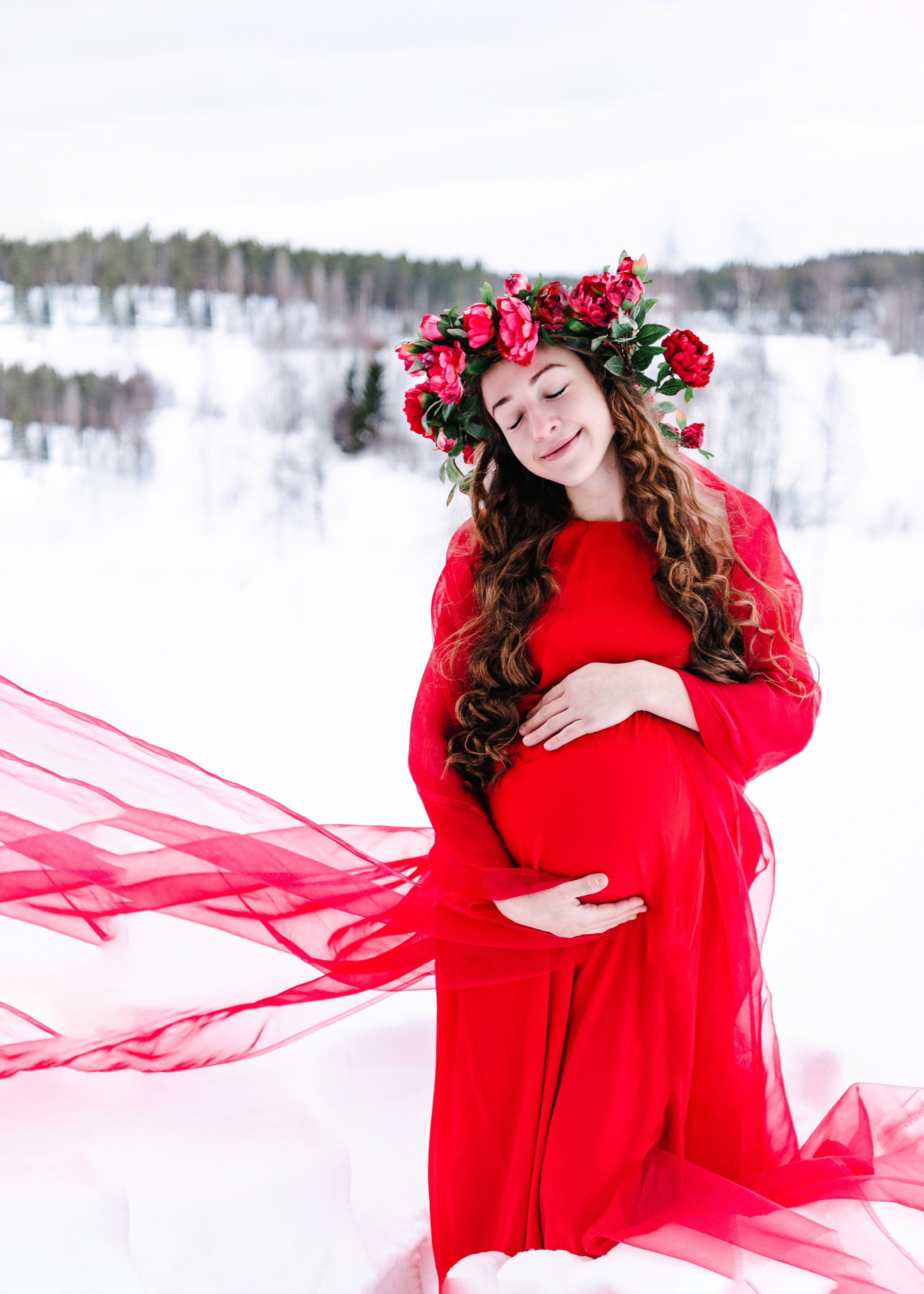 Gravidfotografering. Family and portrait photographer Natalja Biteniece