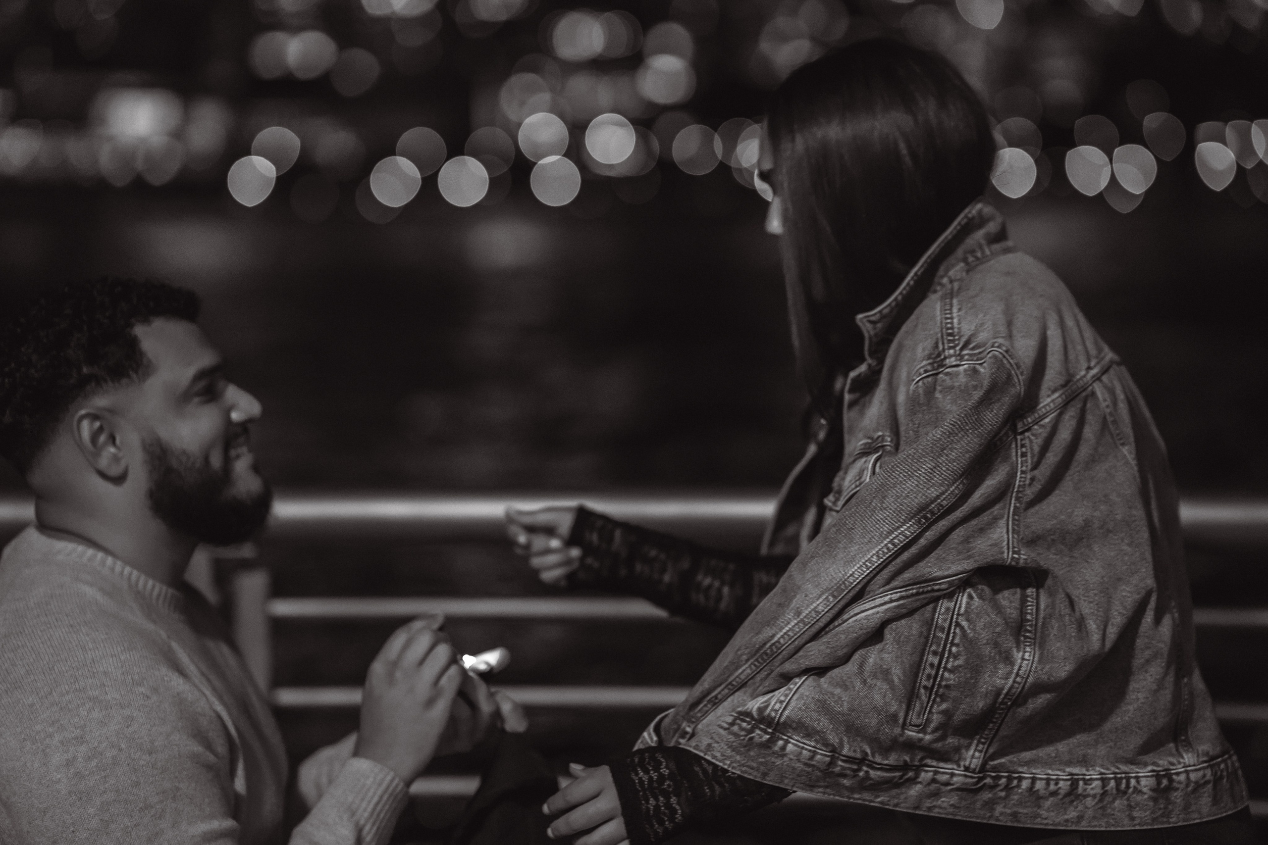 LIC surprise proposal. New York + travel photographer