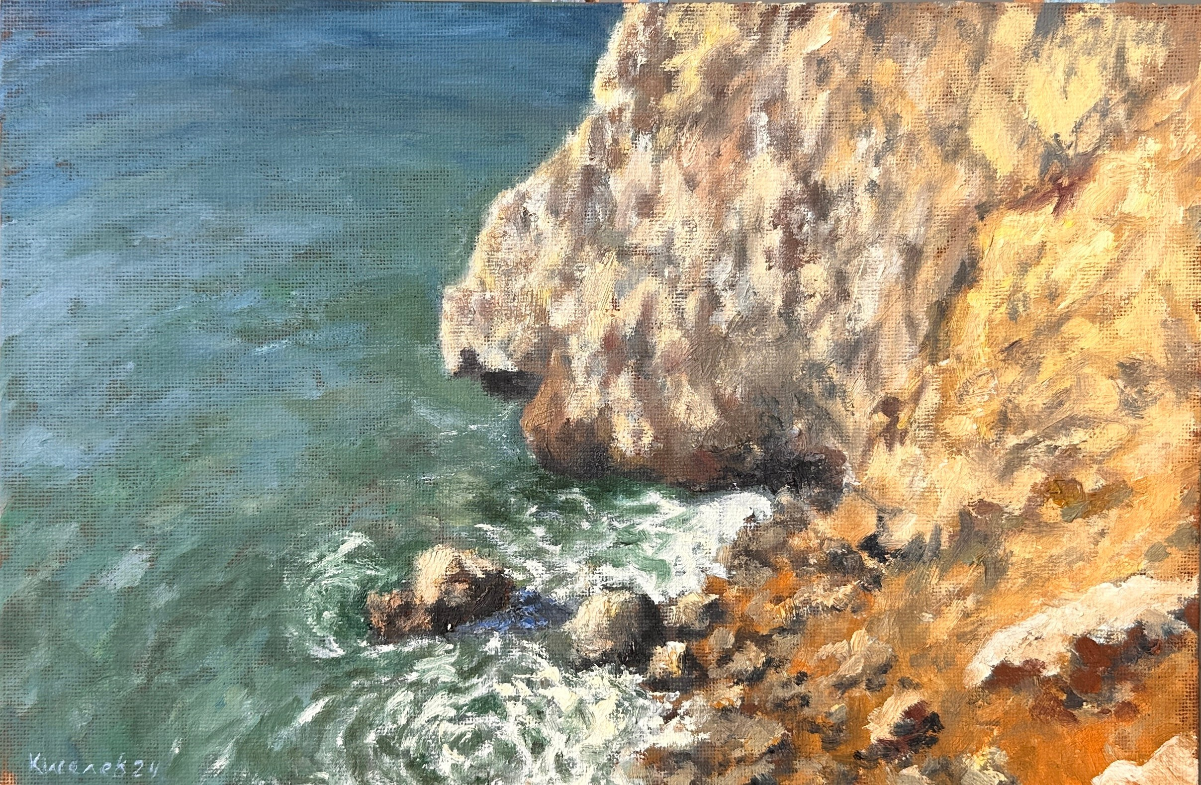 20 X 30, lienzo sobre cartón óleo