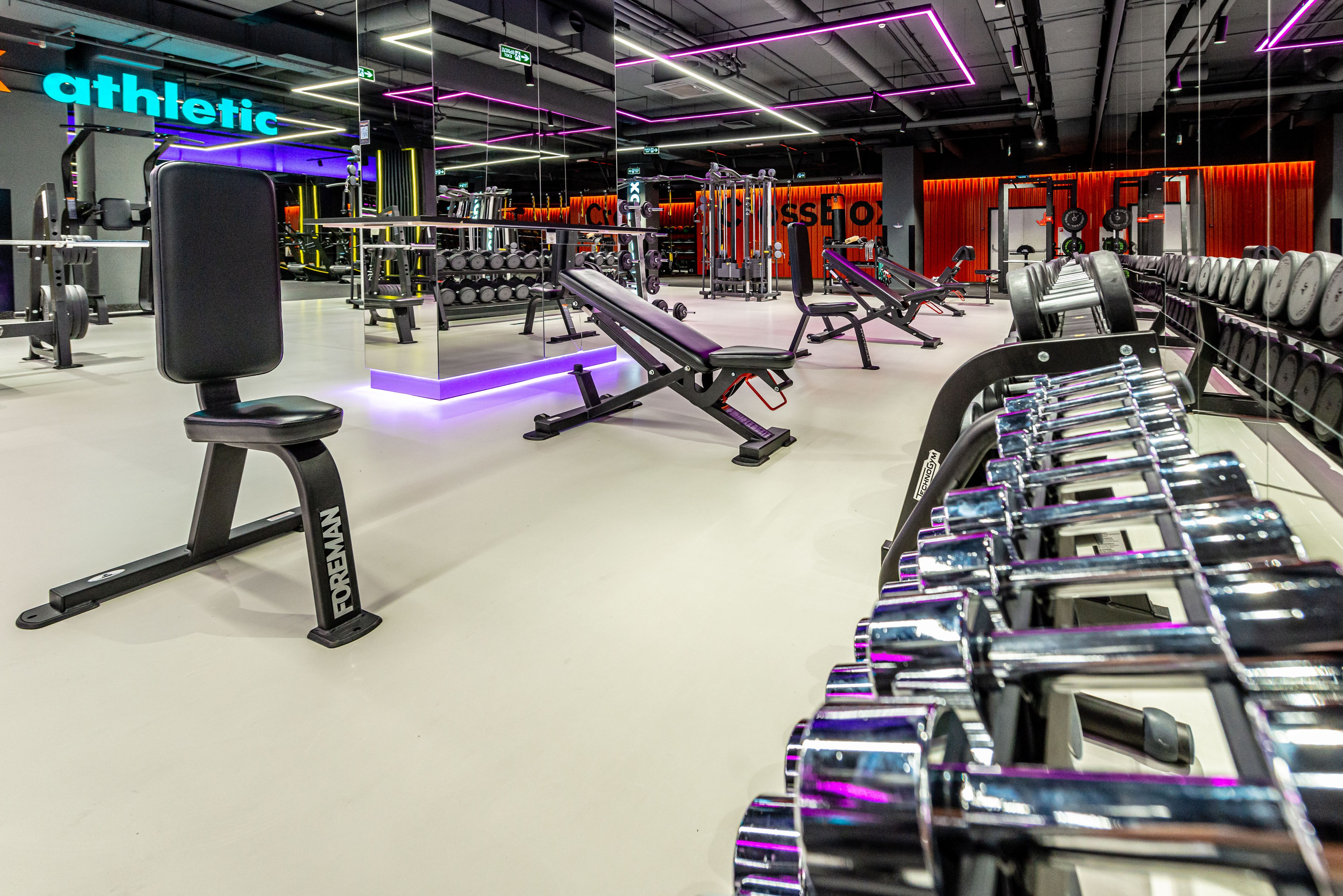 Фитнес-клуб DDX Fitness в Ростокино. PHOTOGRAPHER QUINTANA ROO