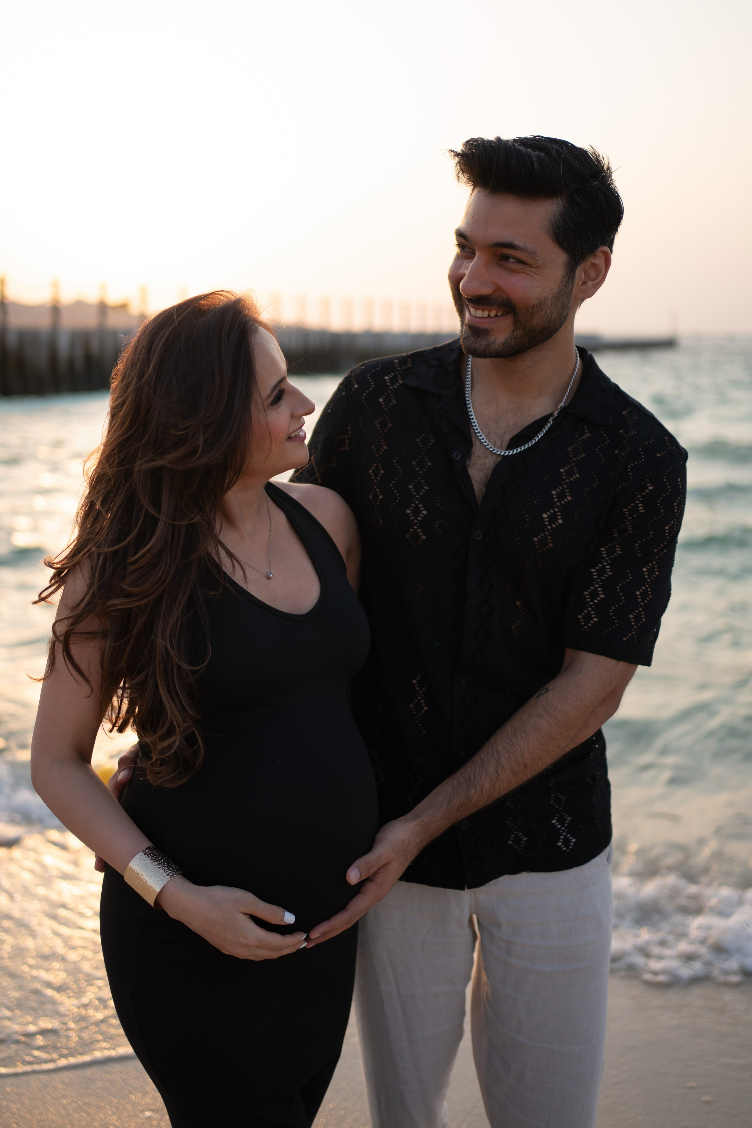 Waves of new beginnings. Angela Iakovleva — Family Photographer in Dubai