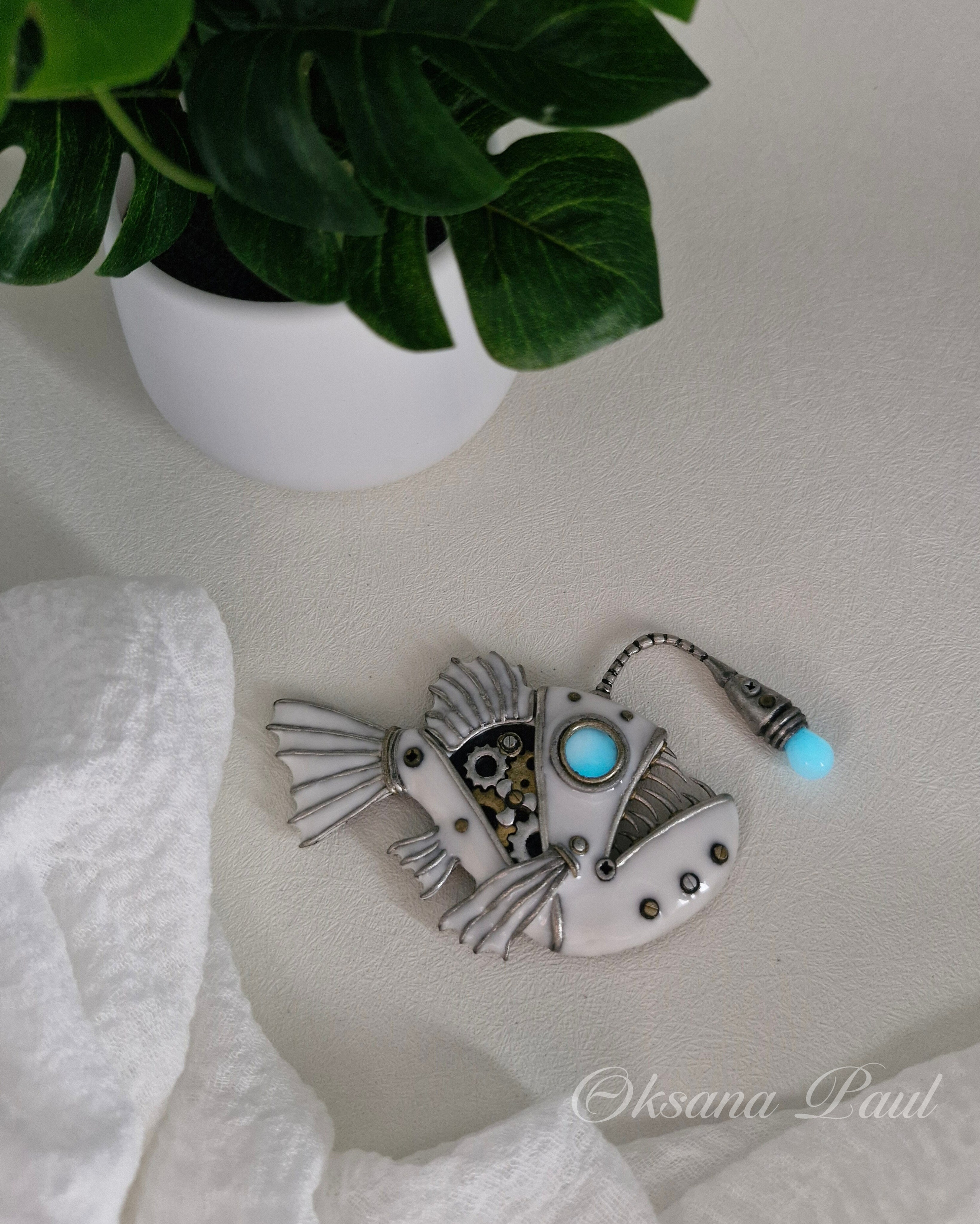 Стимпанк будущего / Steampunk der Zukunft ➜. Oksana Paul-Gardinen-Design Oksana Paul ✧ Art of Gardinen & Textile Design ✧ Polymer Clay Art & Handmade Creatures
