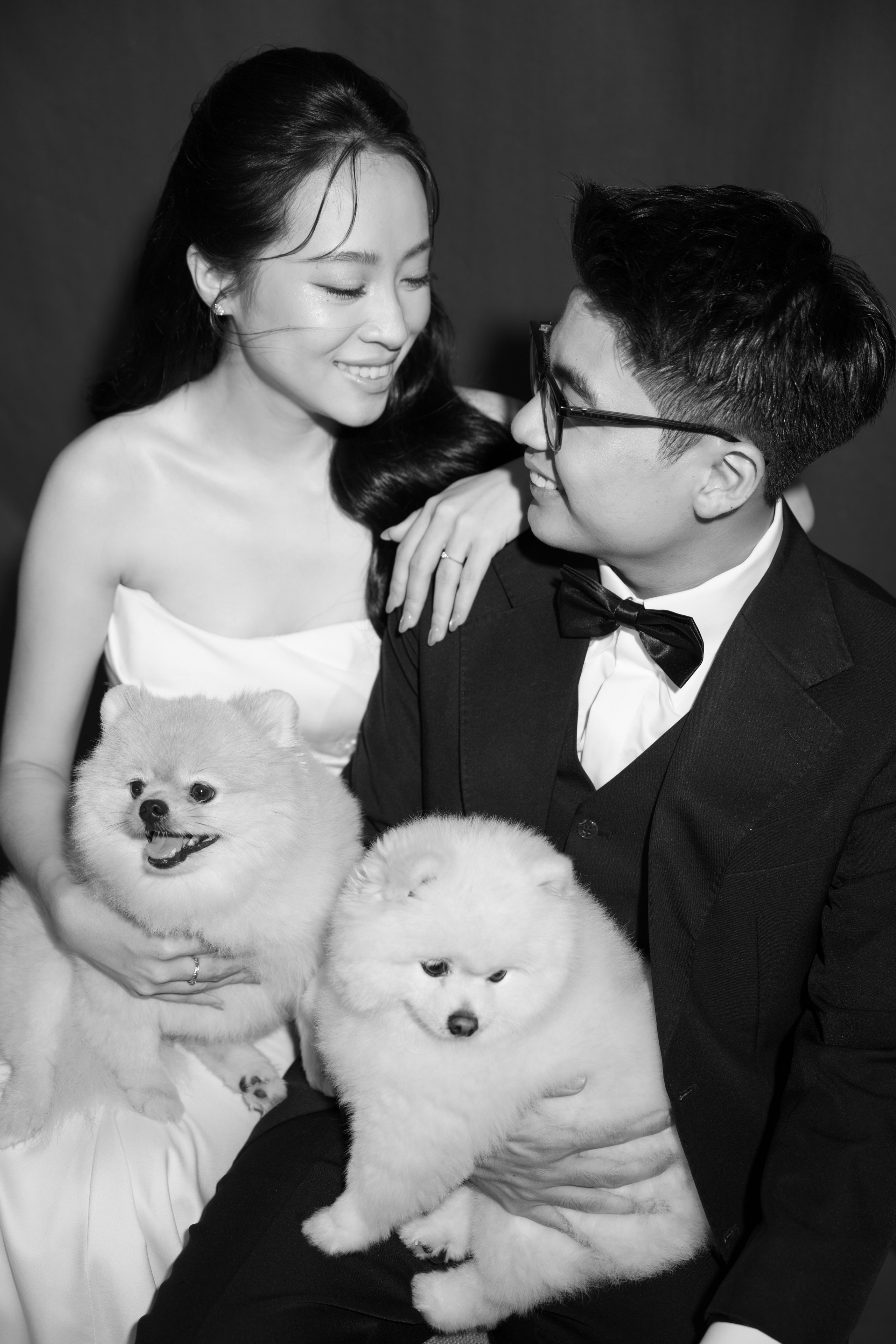 N.A wedding photoshoot in studio