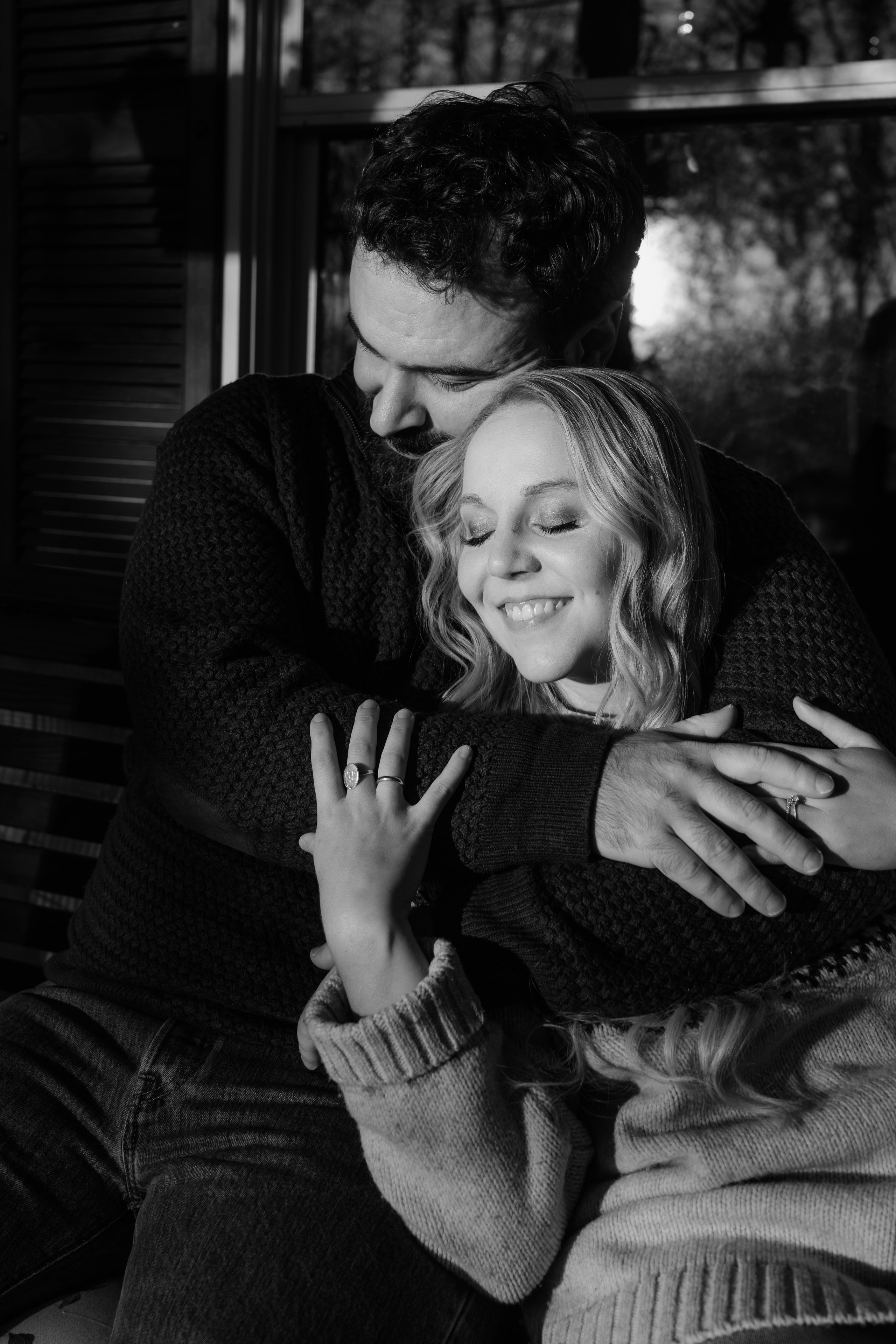 Connecticut Couple Photography — Intimate Home Session. Daria Deschain Cinematic Photography in Connecticut