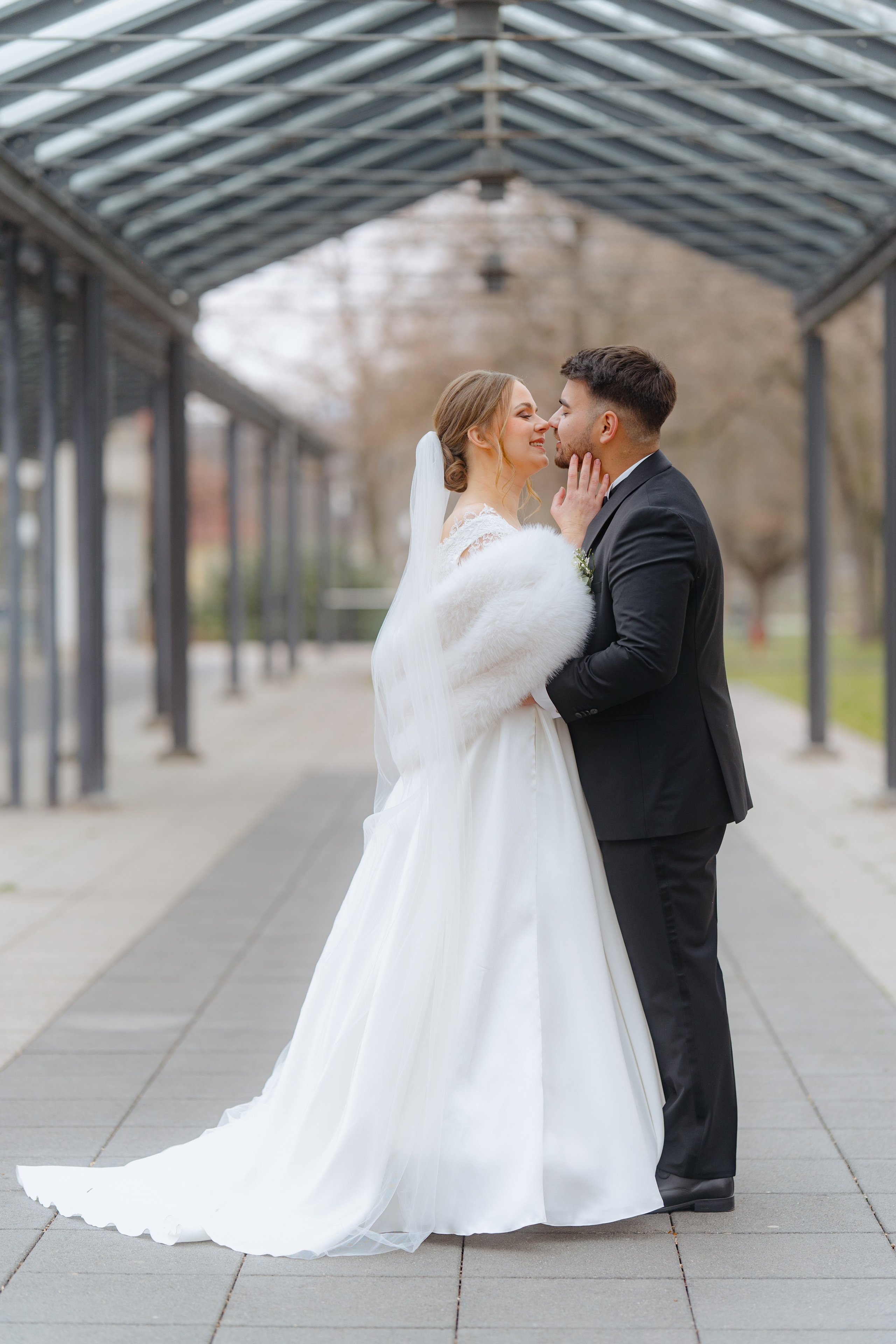 Melanie & Matthias. Kurpark Bad Hersfeld. Fotografin in Bad Hersfeld