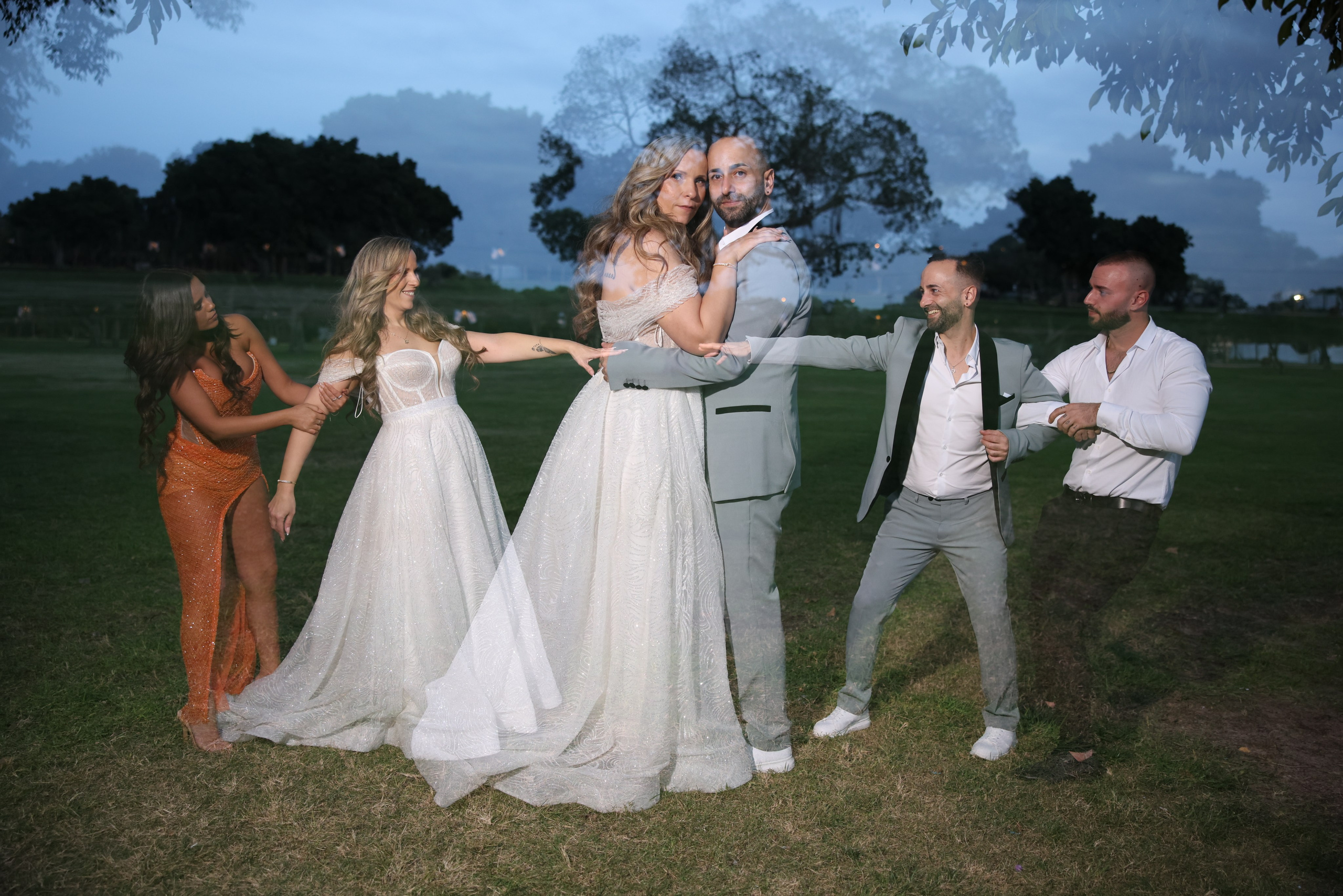 With friends. Daniel Danilov