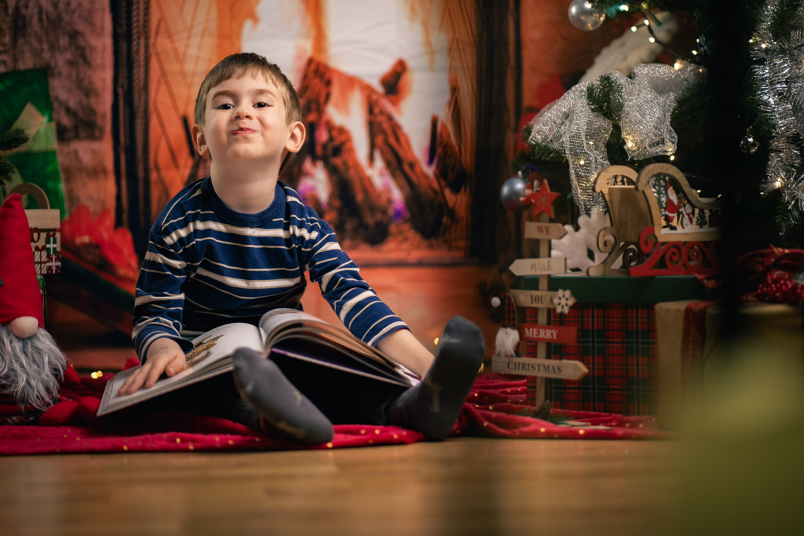 Sedinta foto Craciun — Gradinita Miniterra. Liviu Andrei - Fotograf