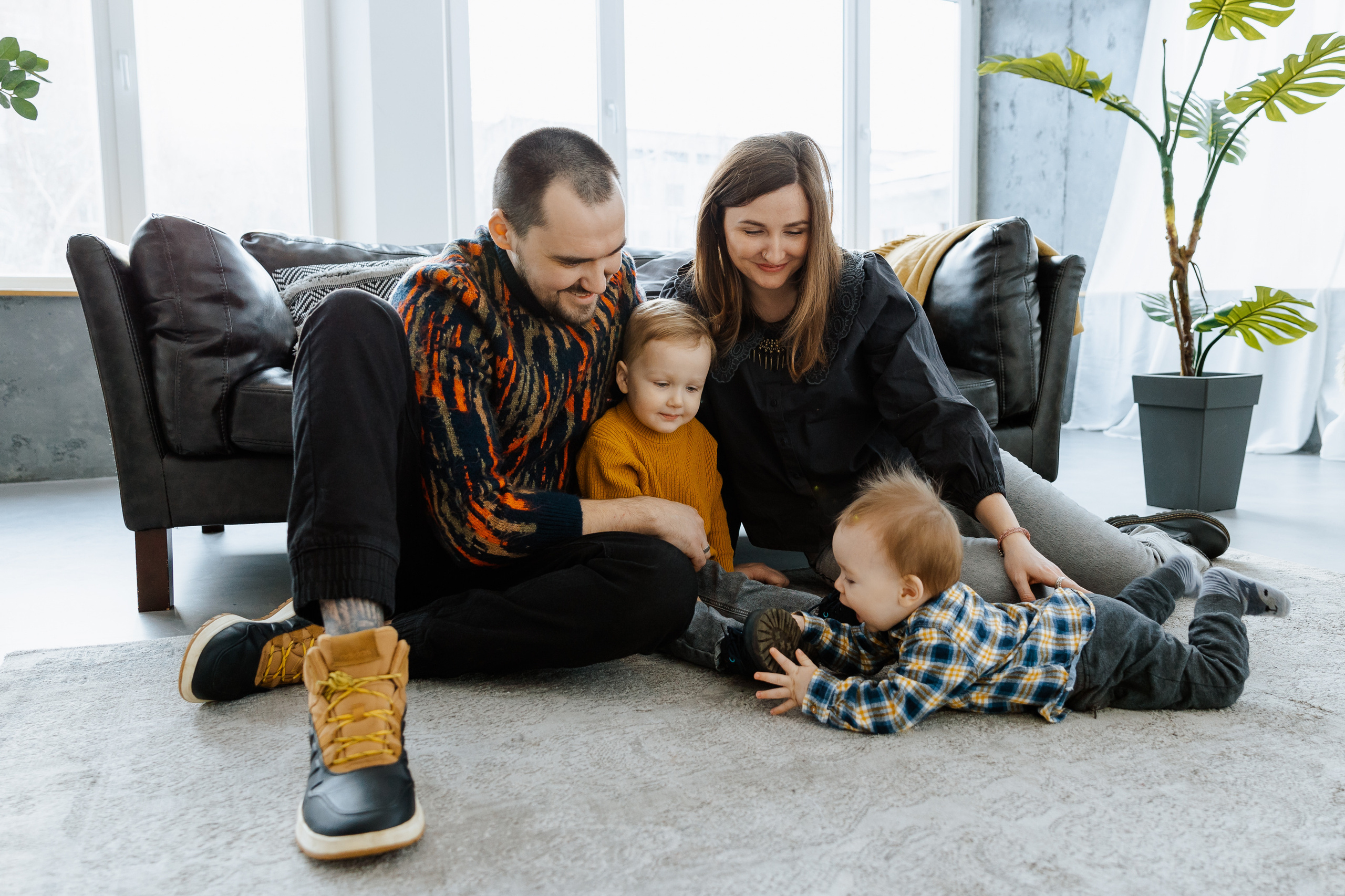 Mikhail family. Профессиональный фотограф Нурмиева Вероника