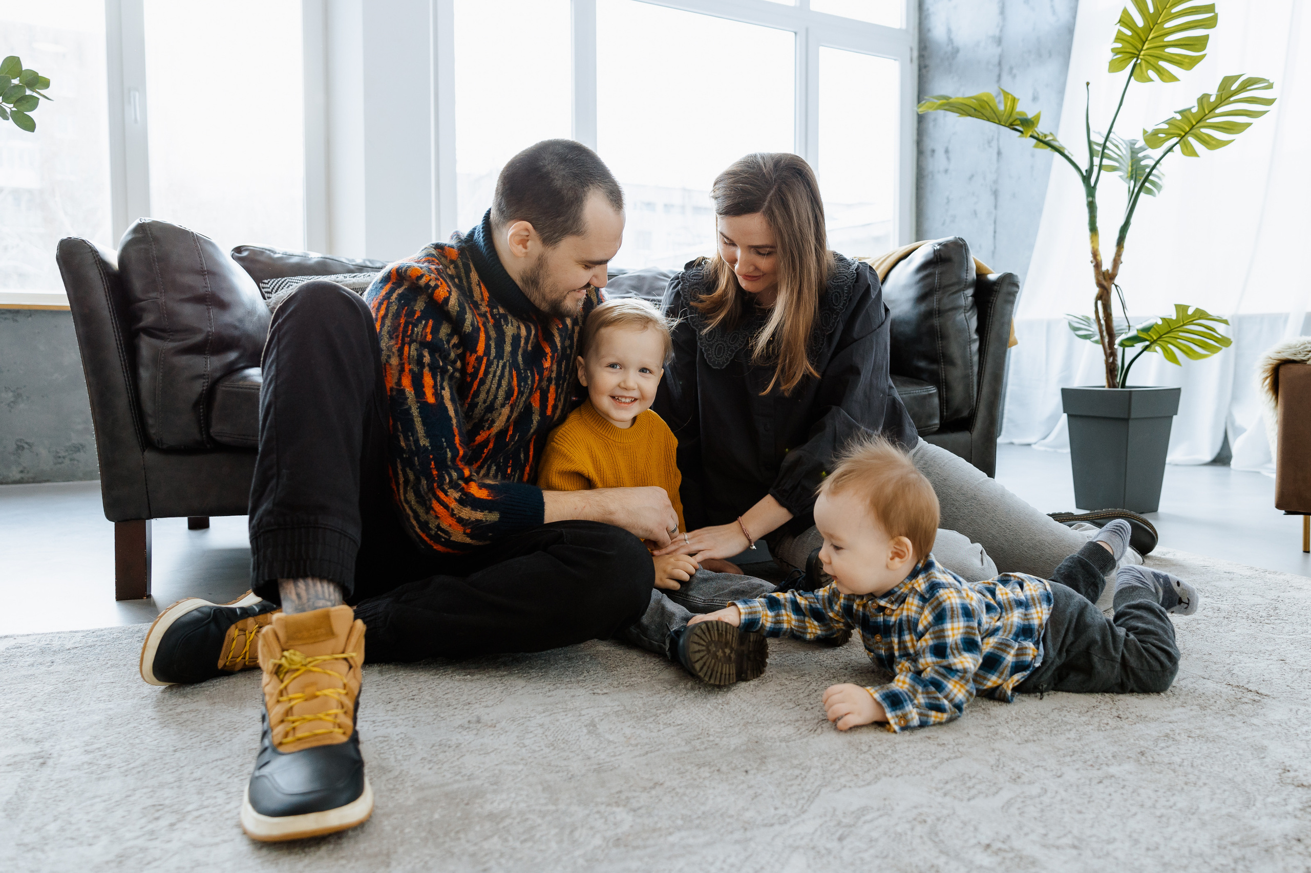 Mikhail family. Профессиональный фотограф Нурмиева Вероника