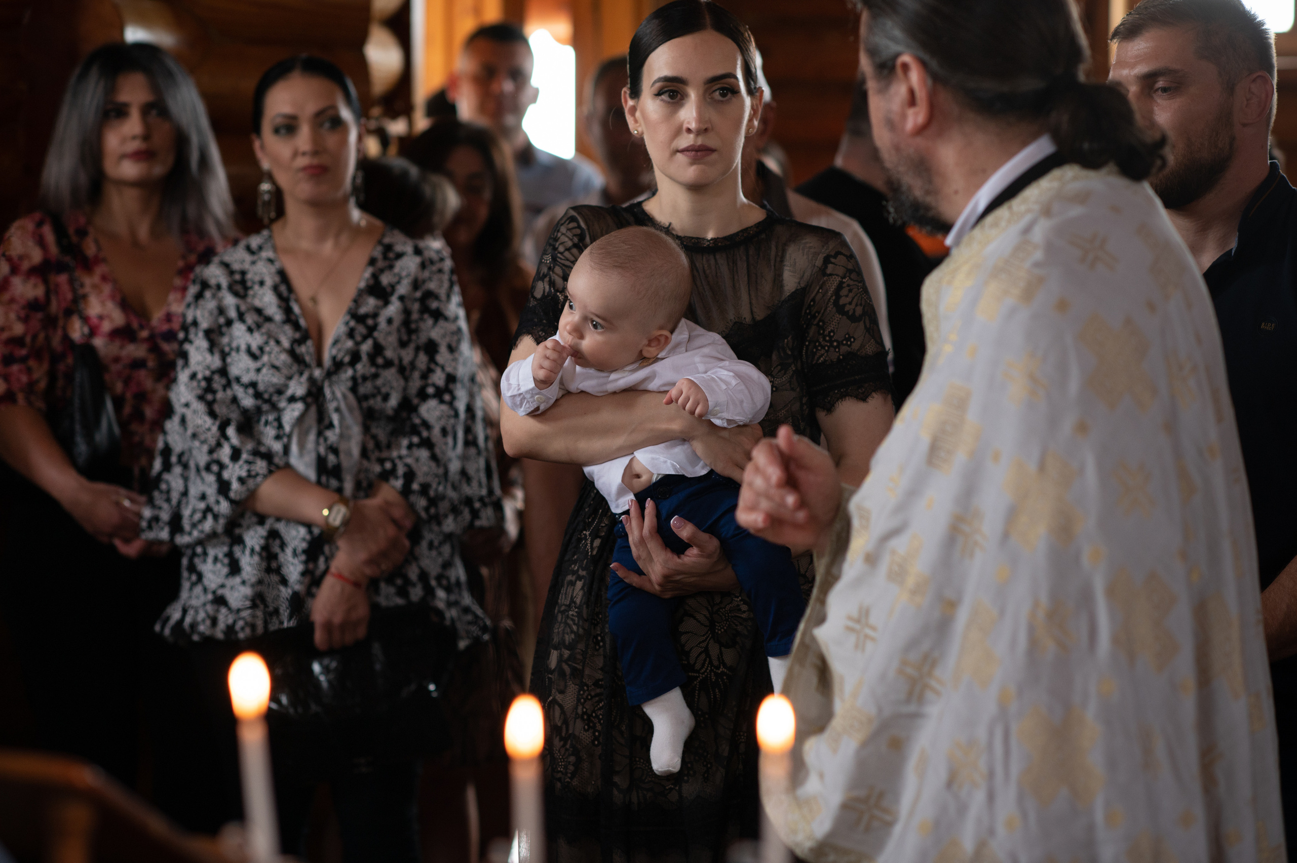 Baptism Stefanos. Family, children, portrait, and event photography in Thessaloniki