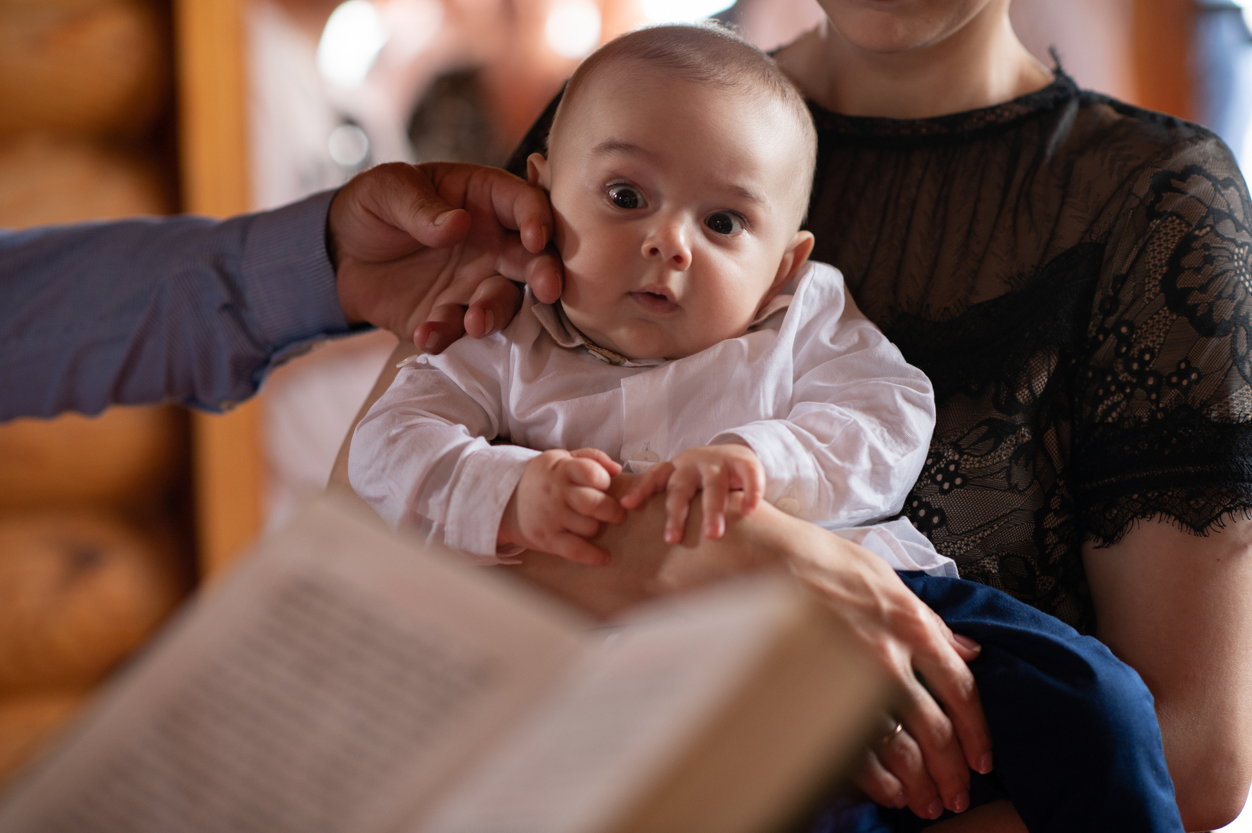 Baptism Stefanos. Family, children, portrait, and event photography in Thessaloniki
