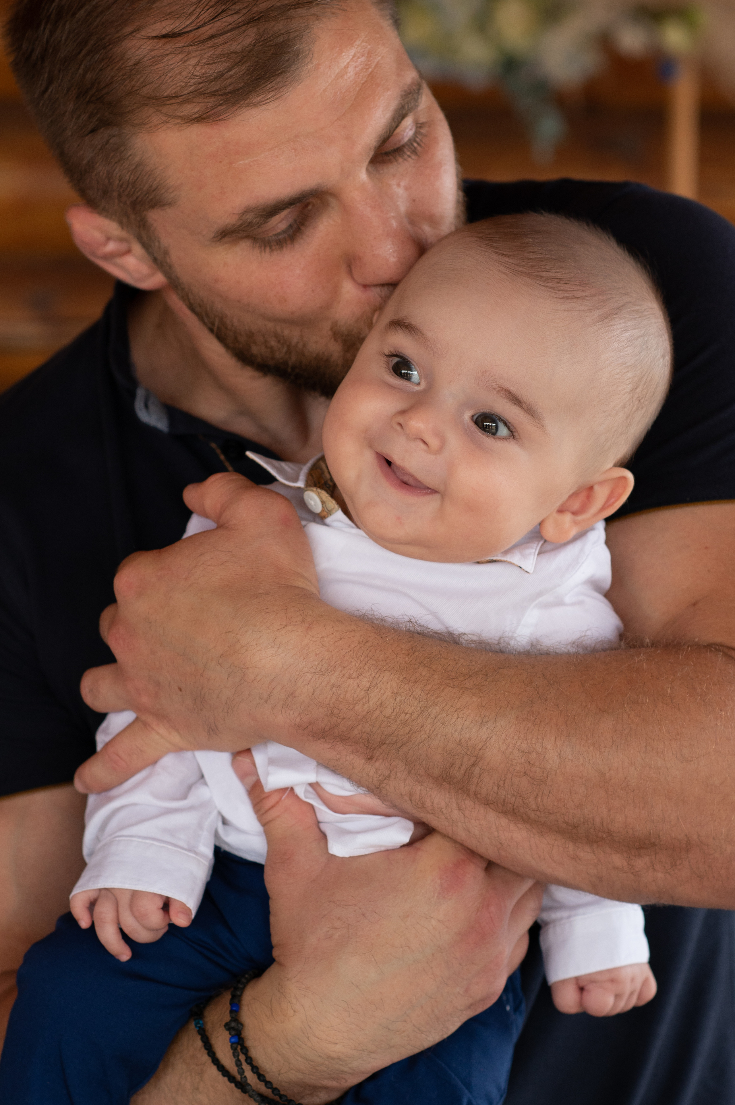 Baptism Stefanos. Family, children, portrait, and event photography in Thessaloniki