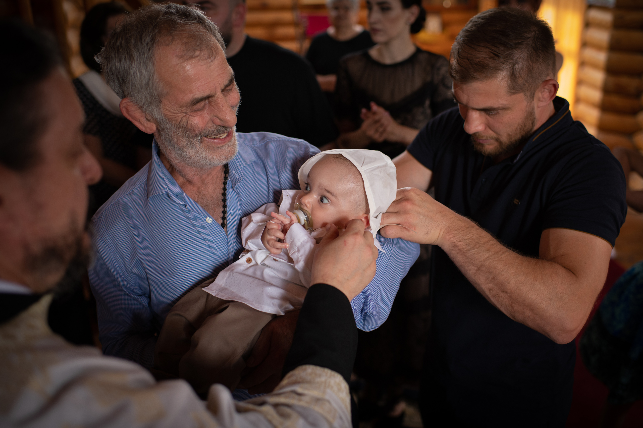 Baptism Stefanos. Family, children, portrait, and event photography in Thessaloniki
