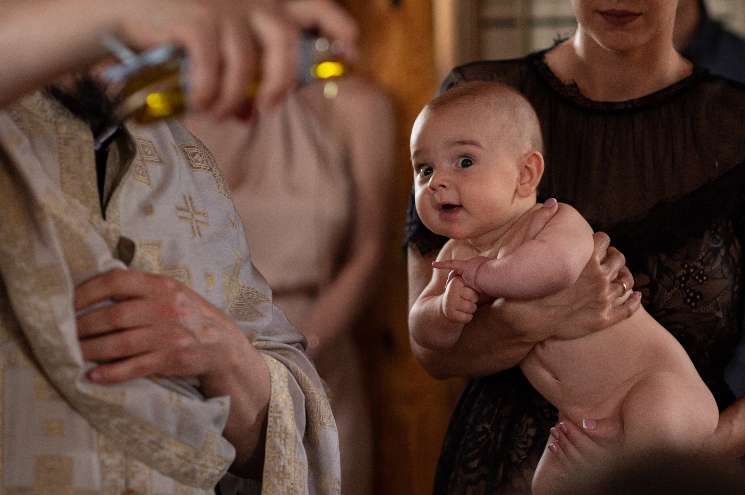 Baptism Stefanos. Family, children, portrait, and event photography in Thessaloniki