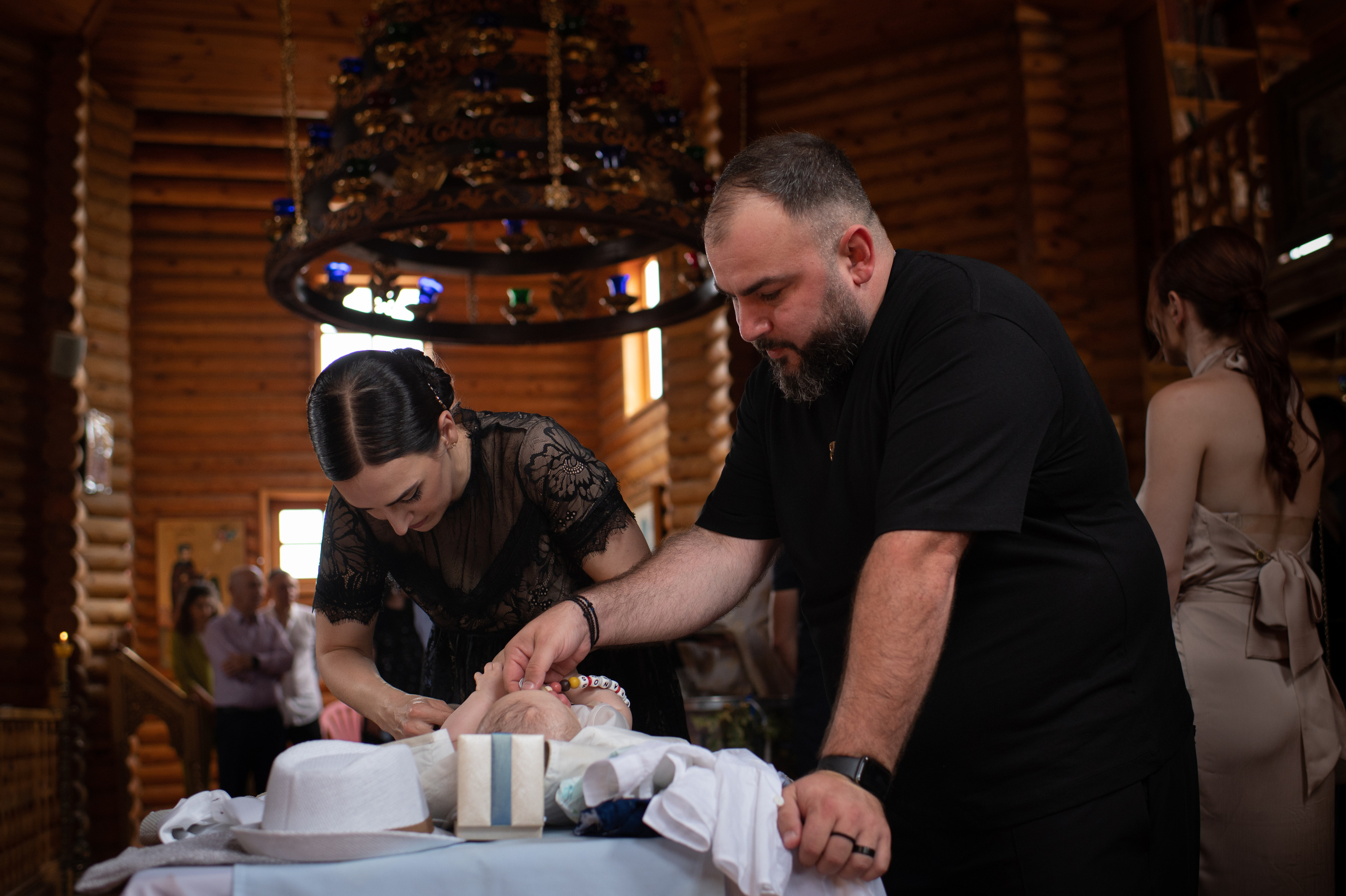 Baptism Stefanos. Family, children, portrait, and event photography in Thessaloniki