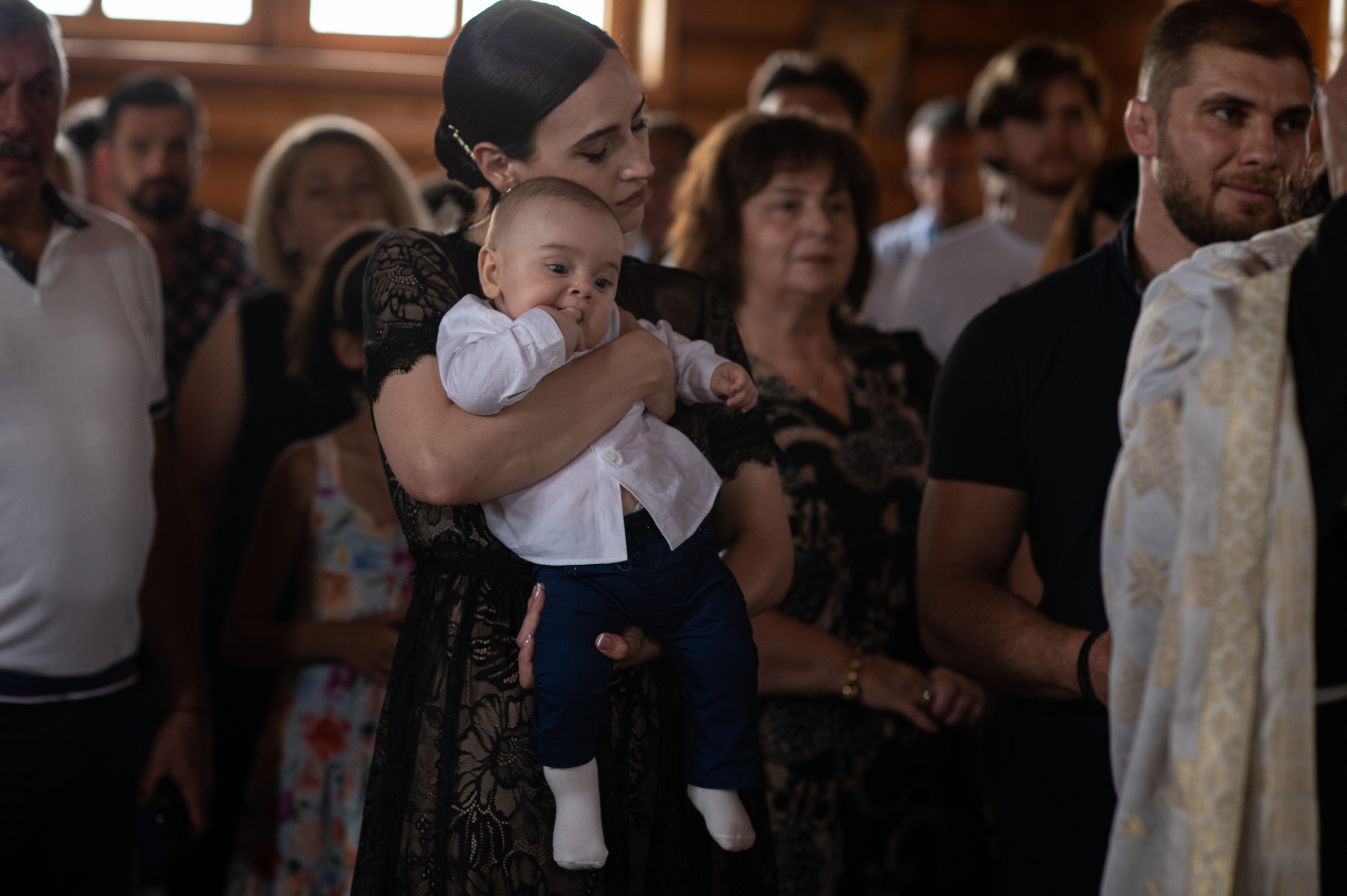 Baptism Stefanos. Family, children, portrait, and event photography in Thessaloniki