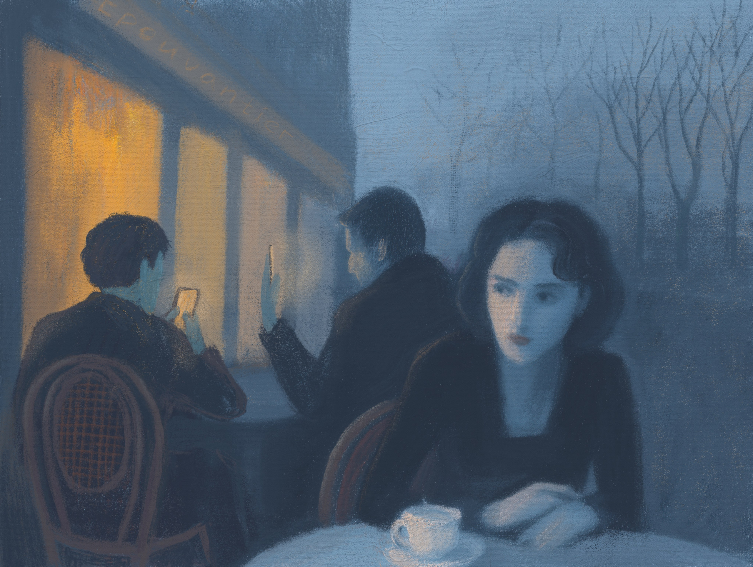 Cafes. Marina Antonova