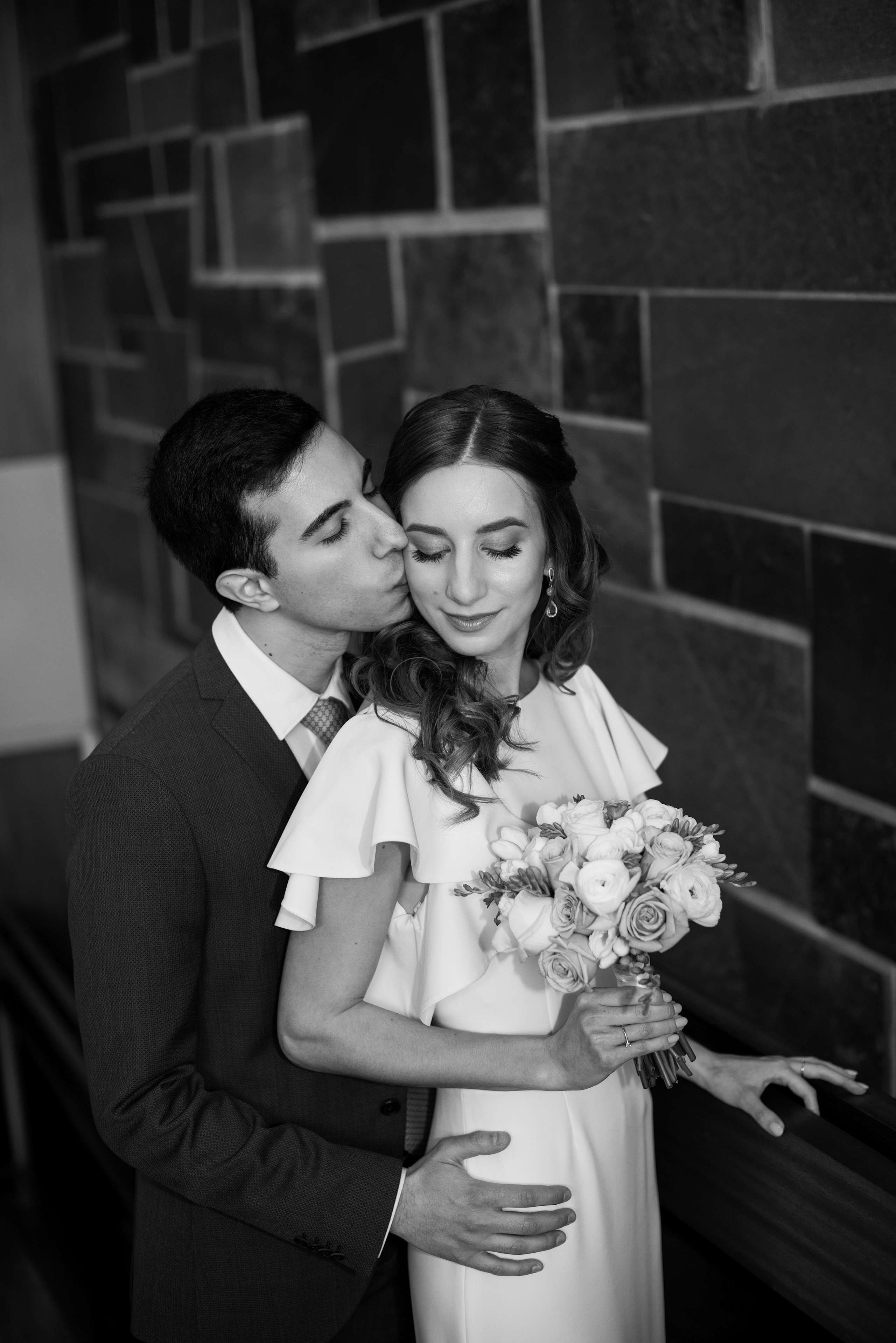 Mariage dans le vieux quartier de Lyon