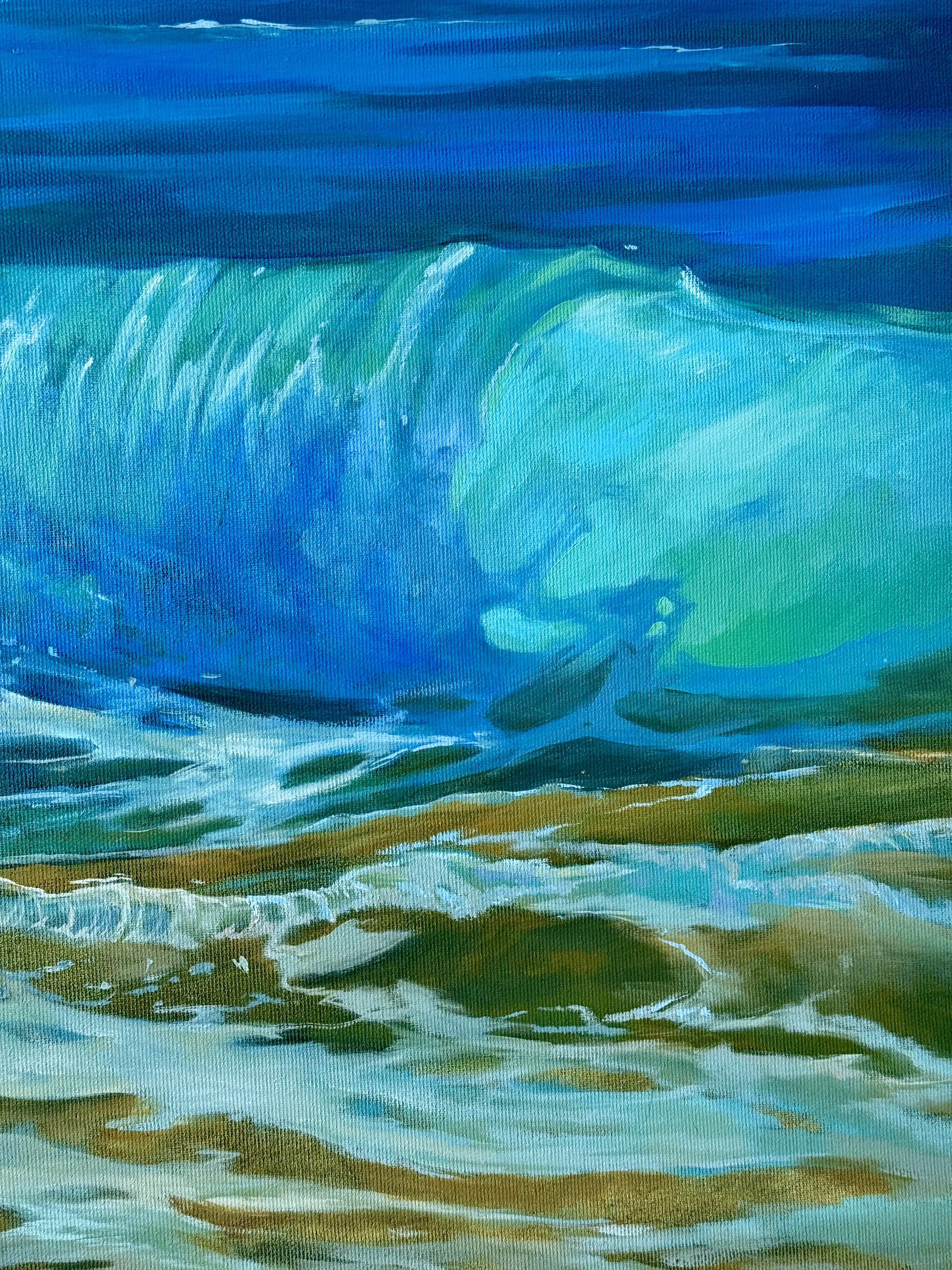 «The wave». Художник живописец Савелова Ольга