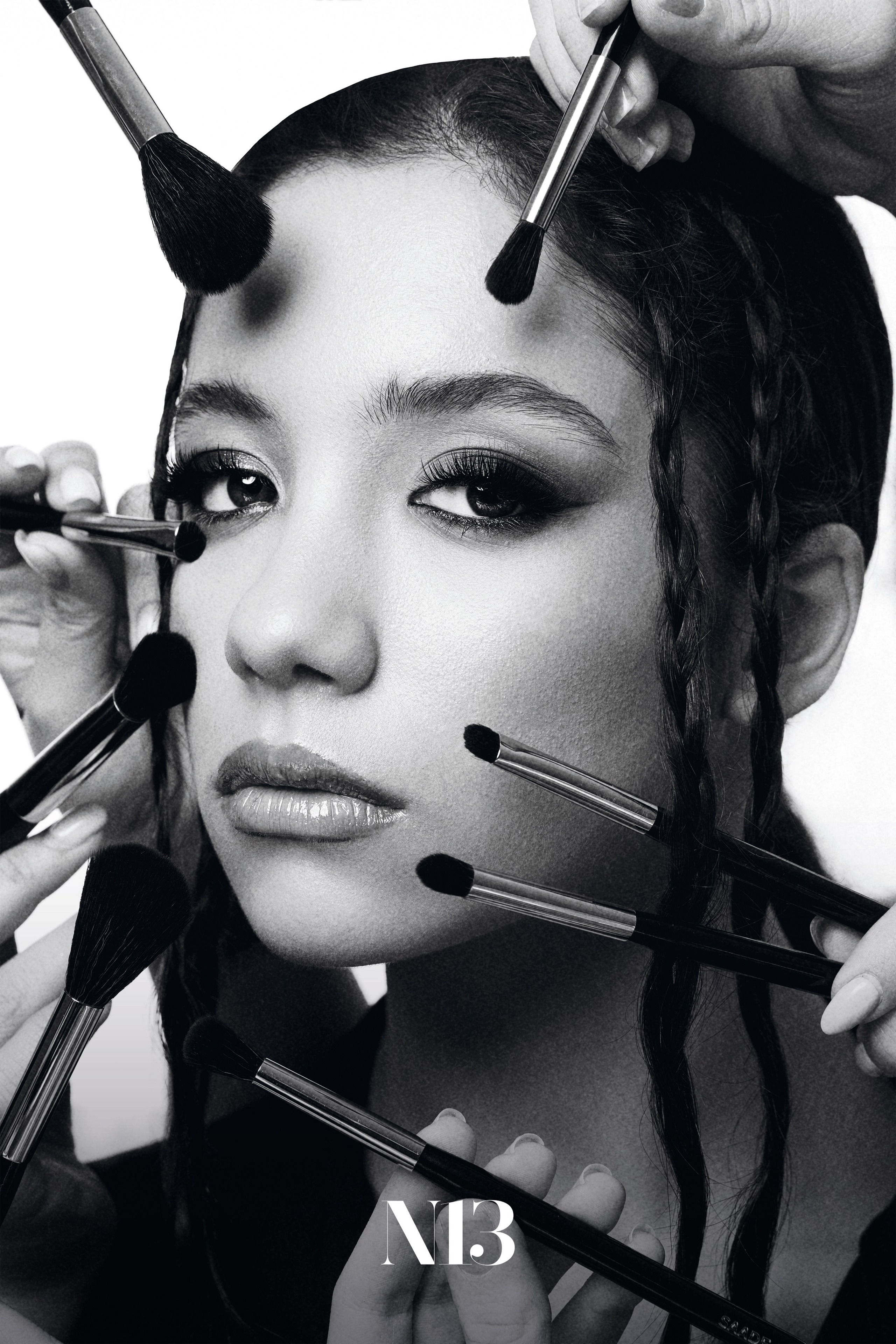 Nargis Magazine 140 issue. Beauty story for Saade Cosmetics. Fotograf Baku